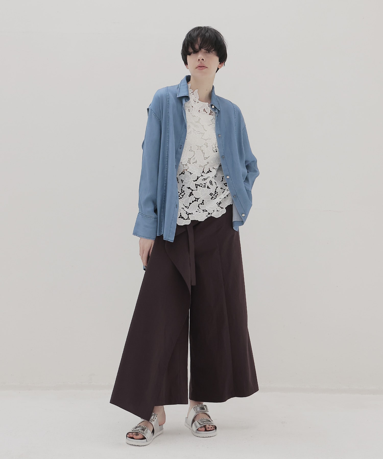 2way wrap pants