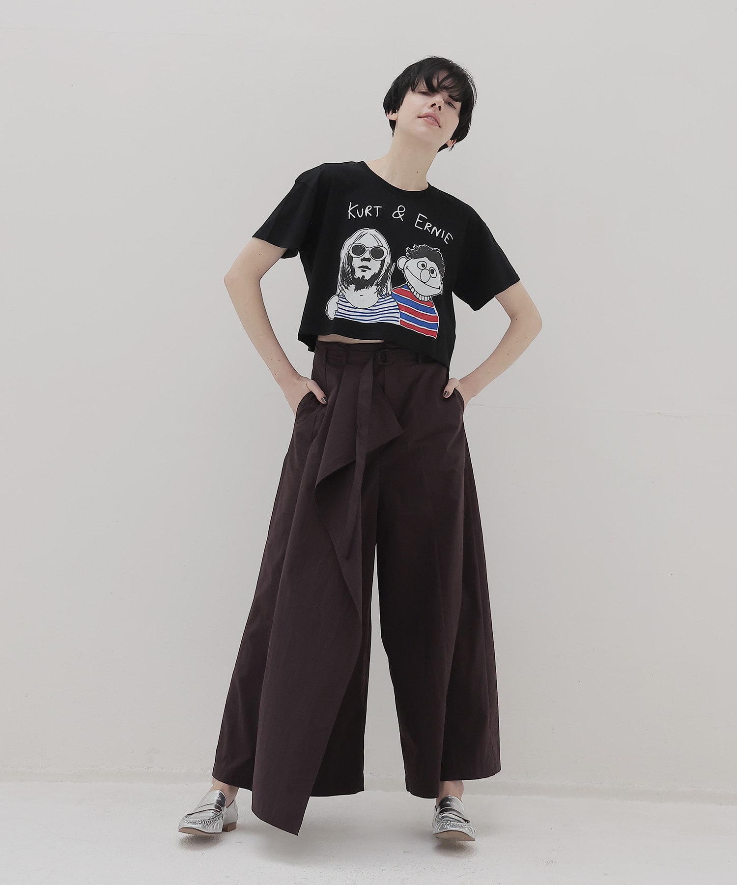 2way wrap pants