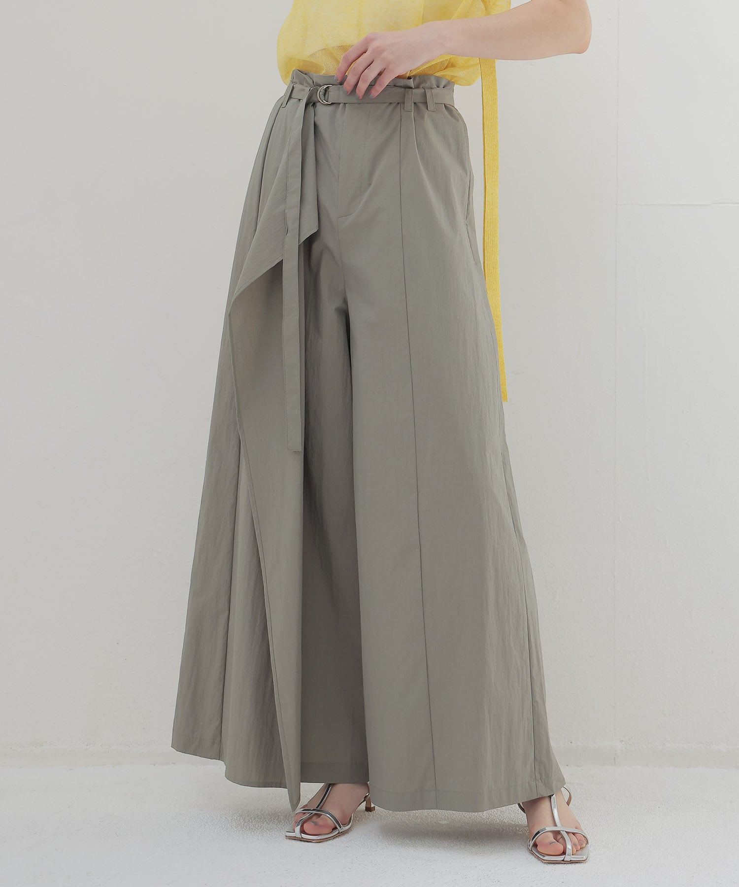 2way wrap pants