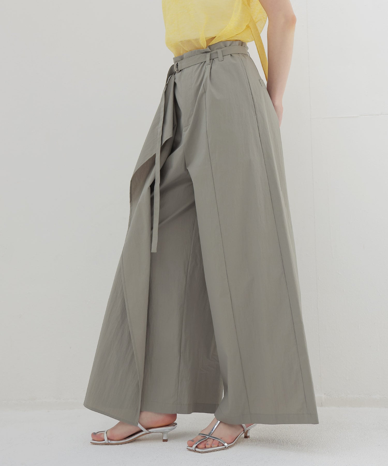 2way wrap pants