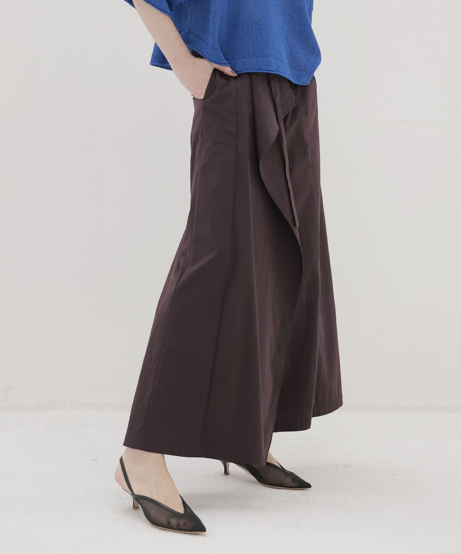 2way wrap pants