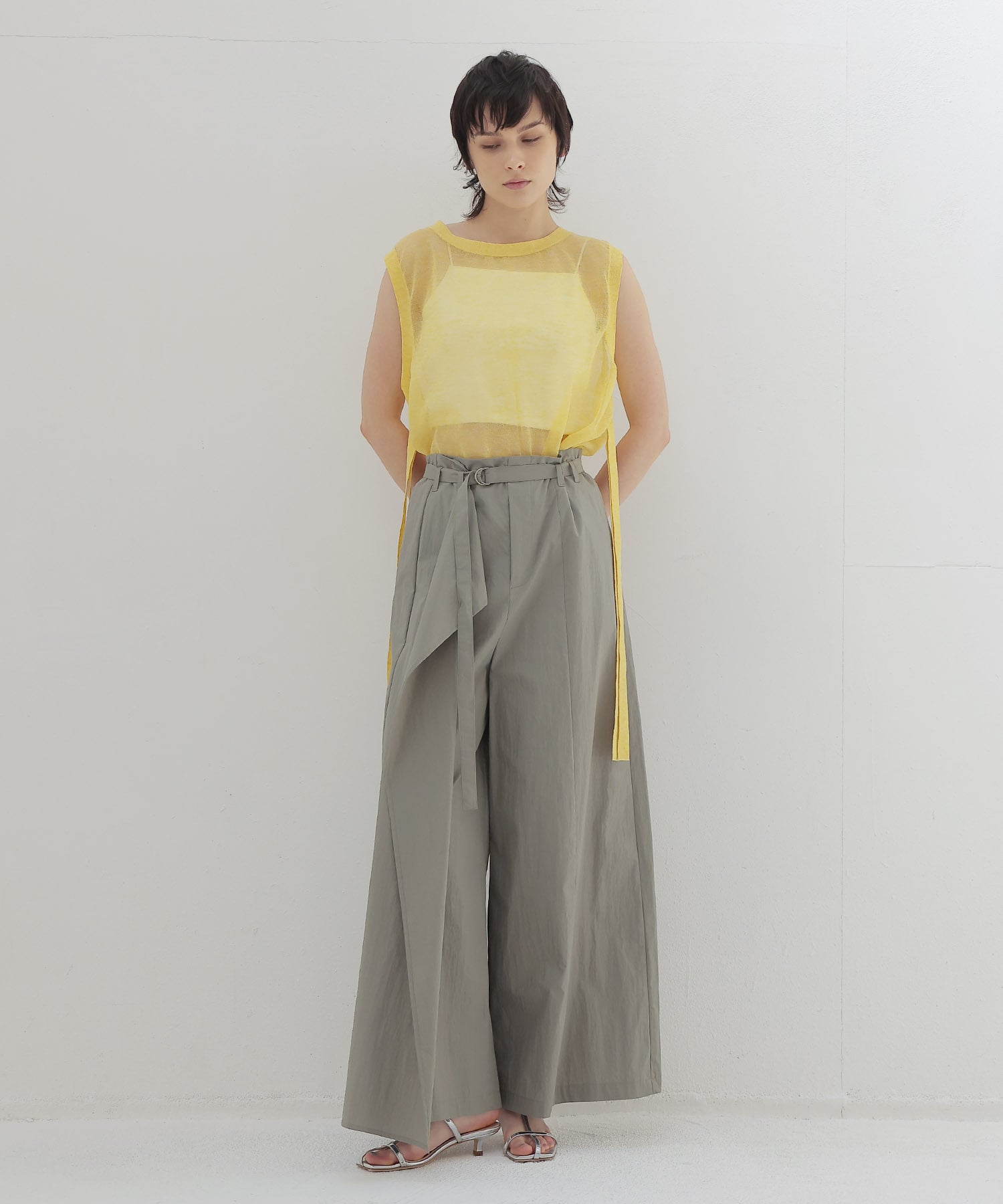 2way wrap pants