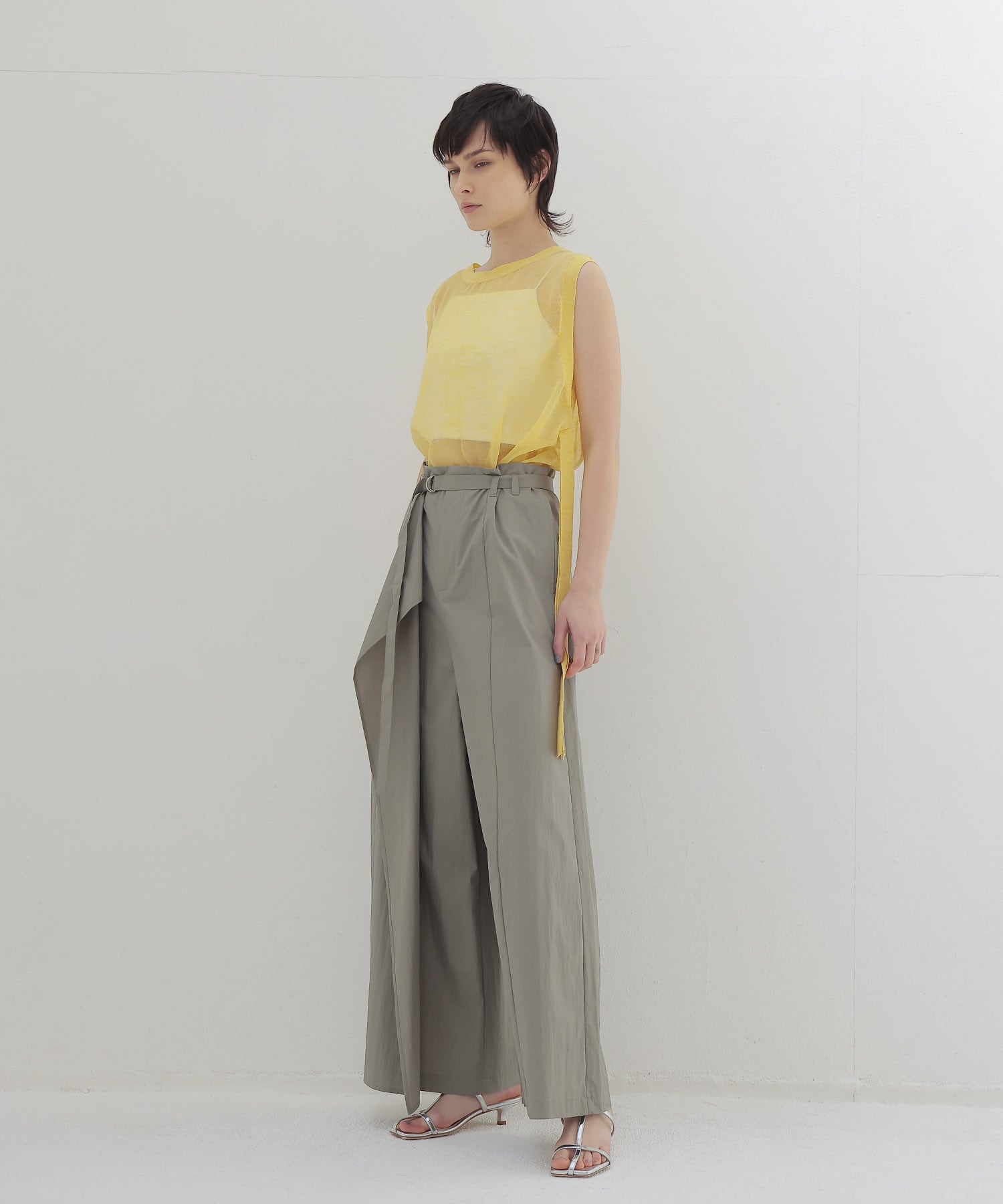 2way wrap pants