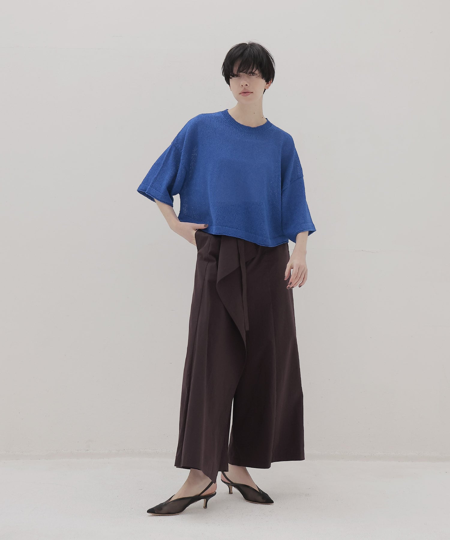 2way wrap pants