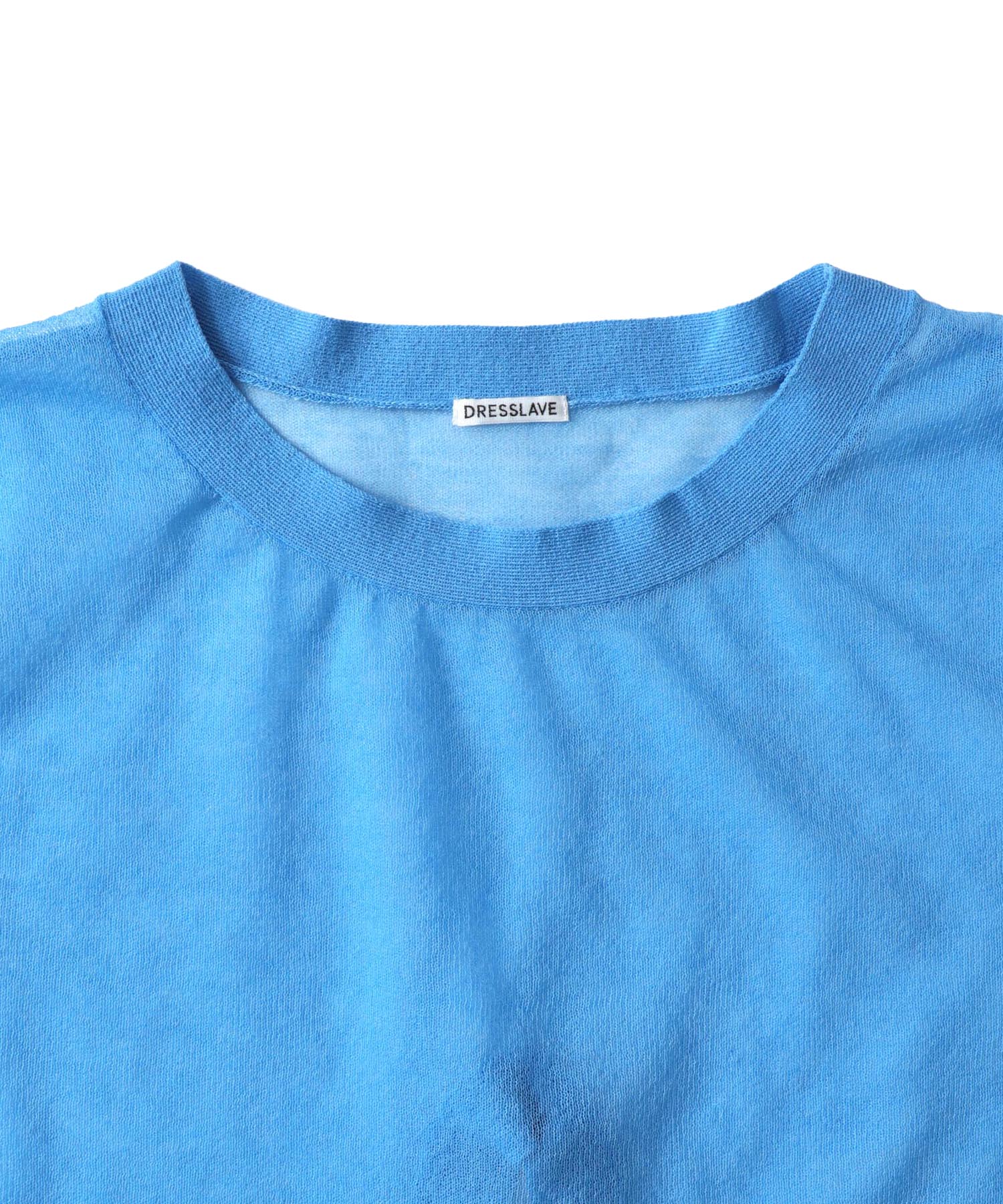 ALLONGE sheer sleeveless pull