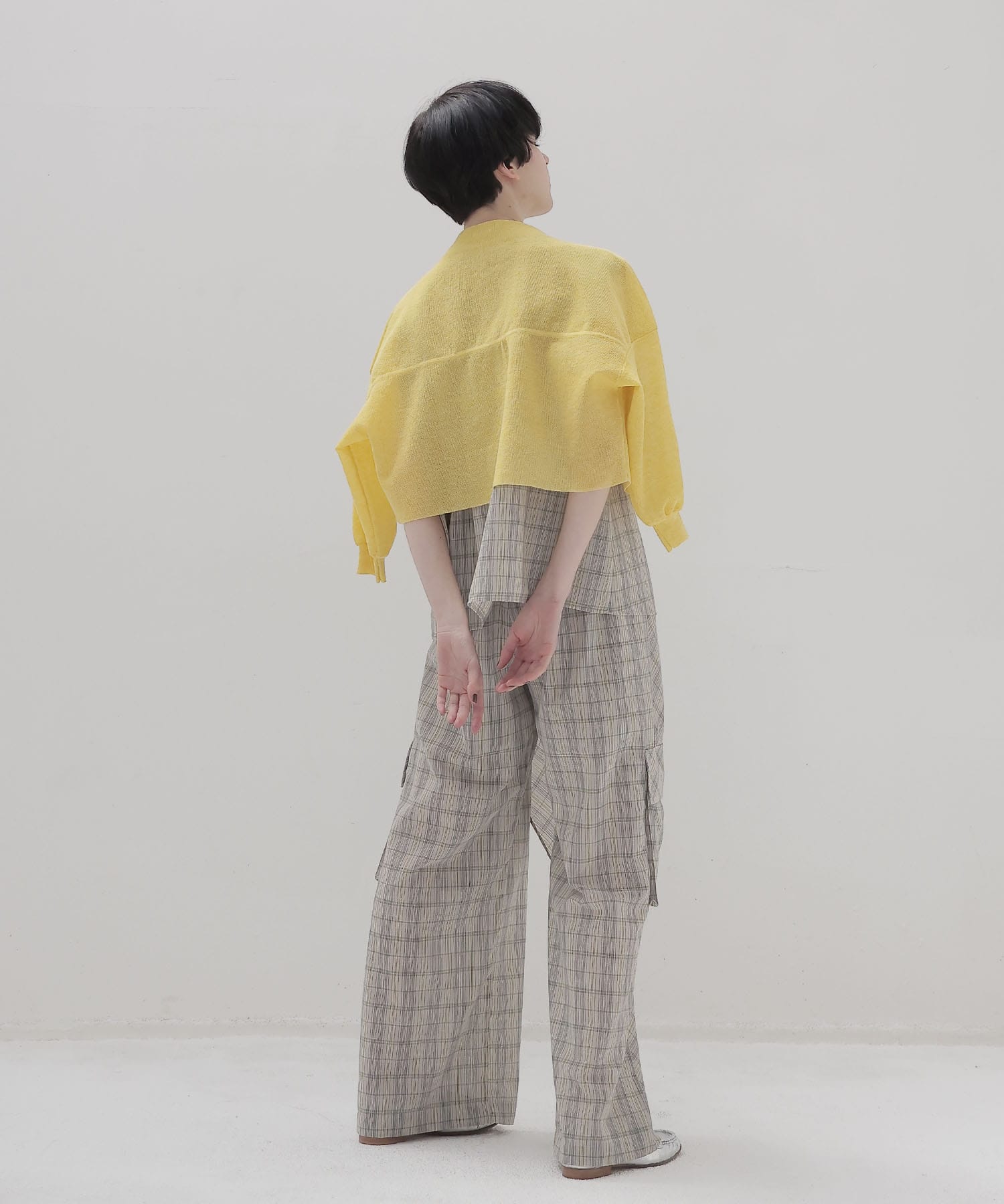 ALLONGE sheer cardigan