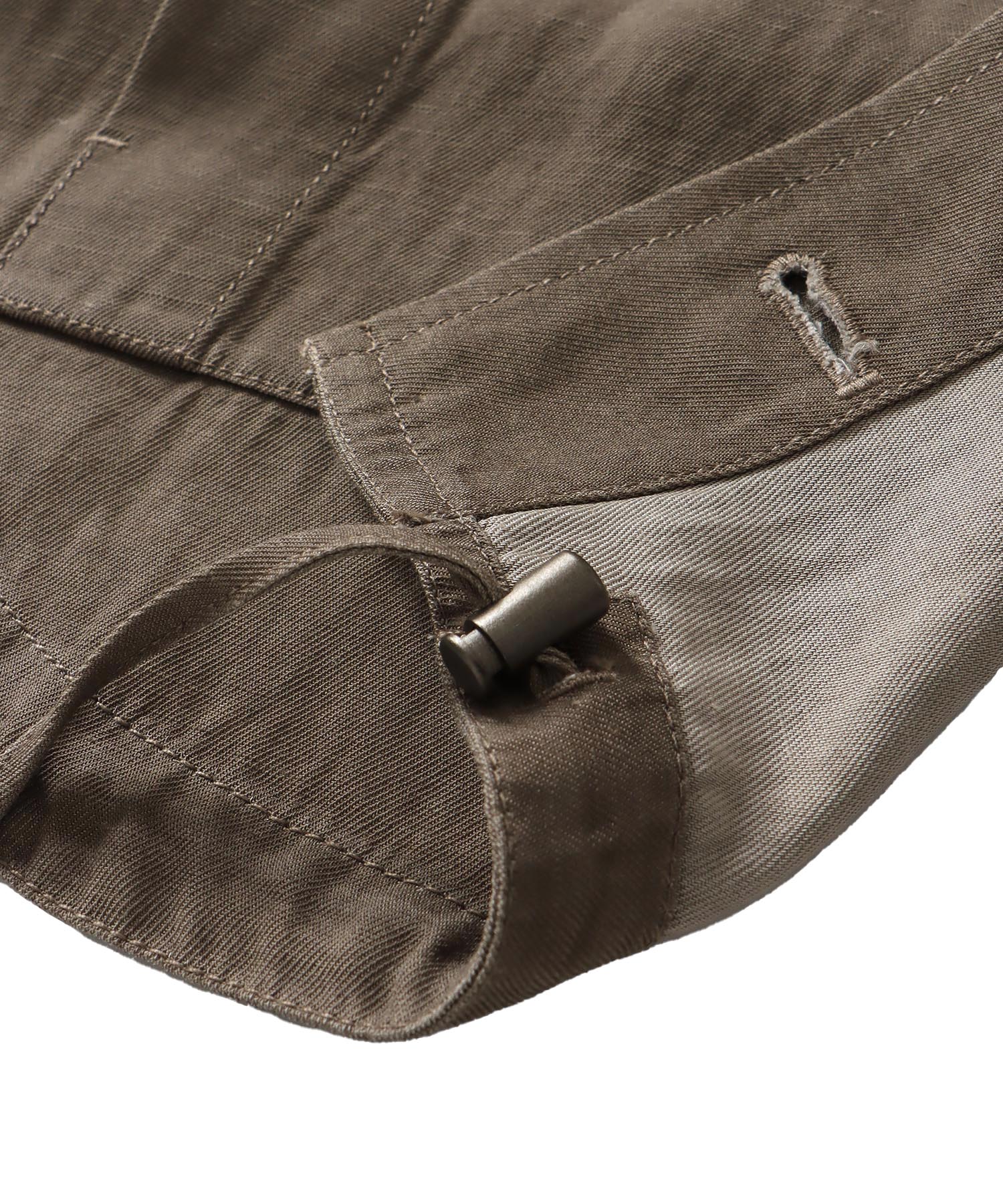 viscorse linen twill short jaclet