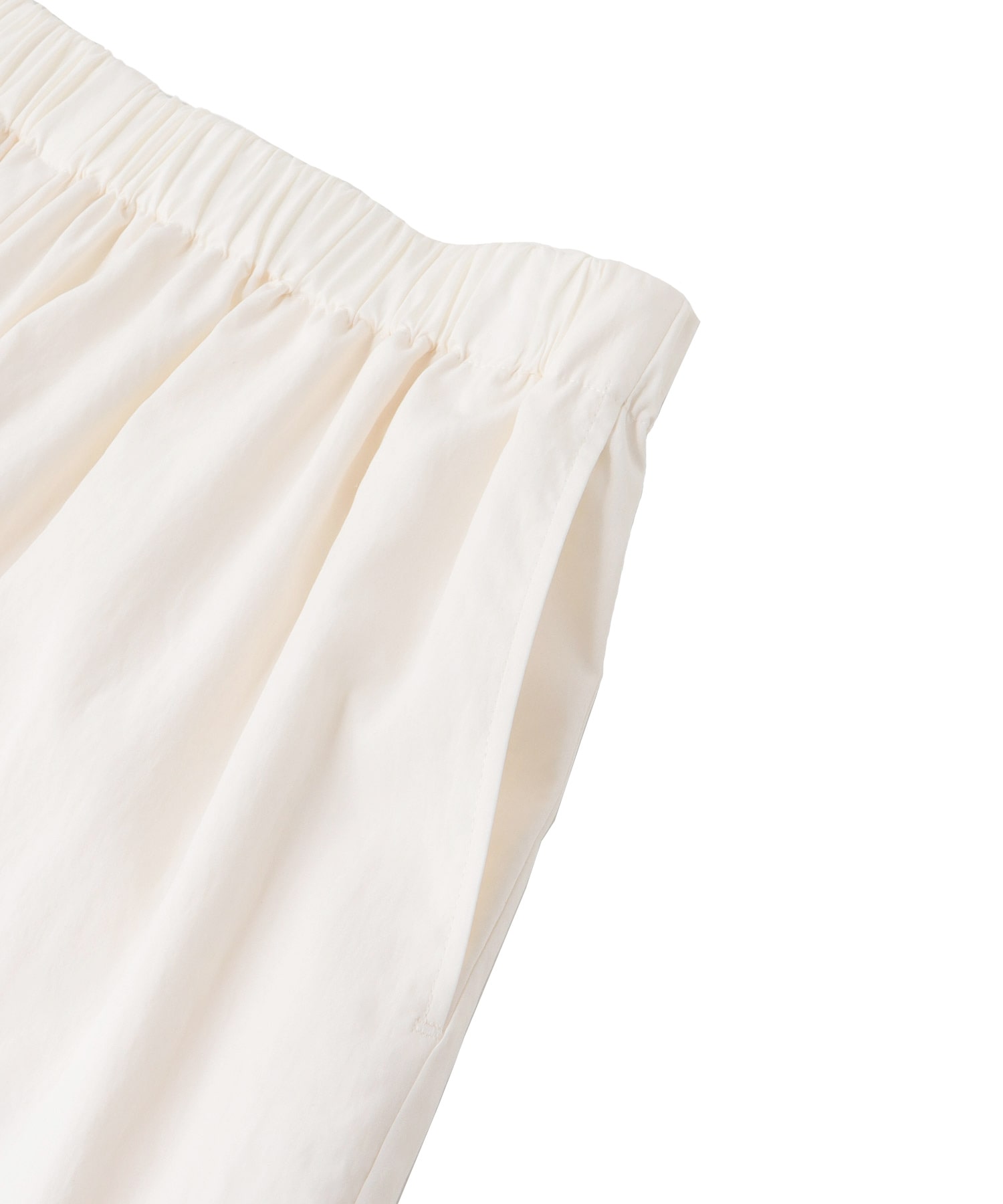 silky poplin easy trouser