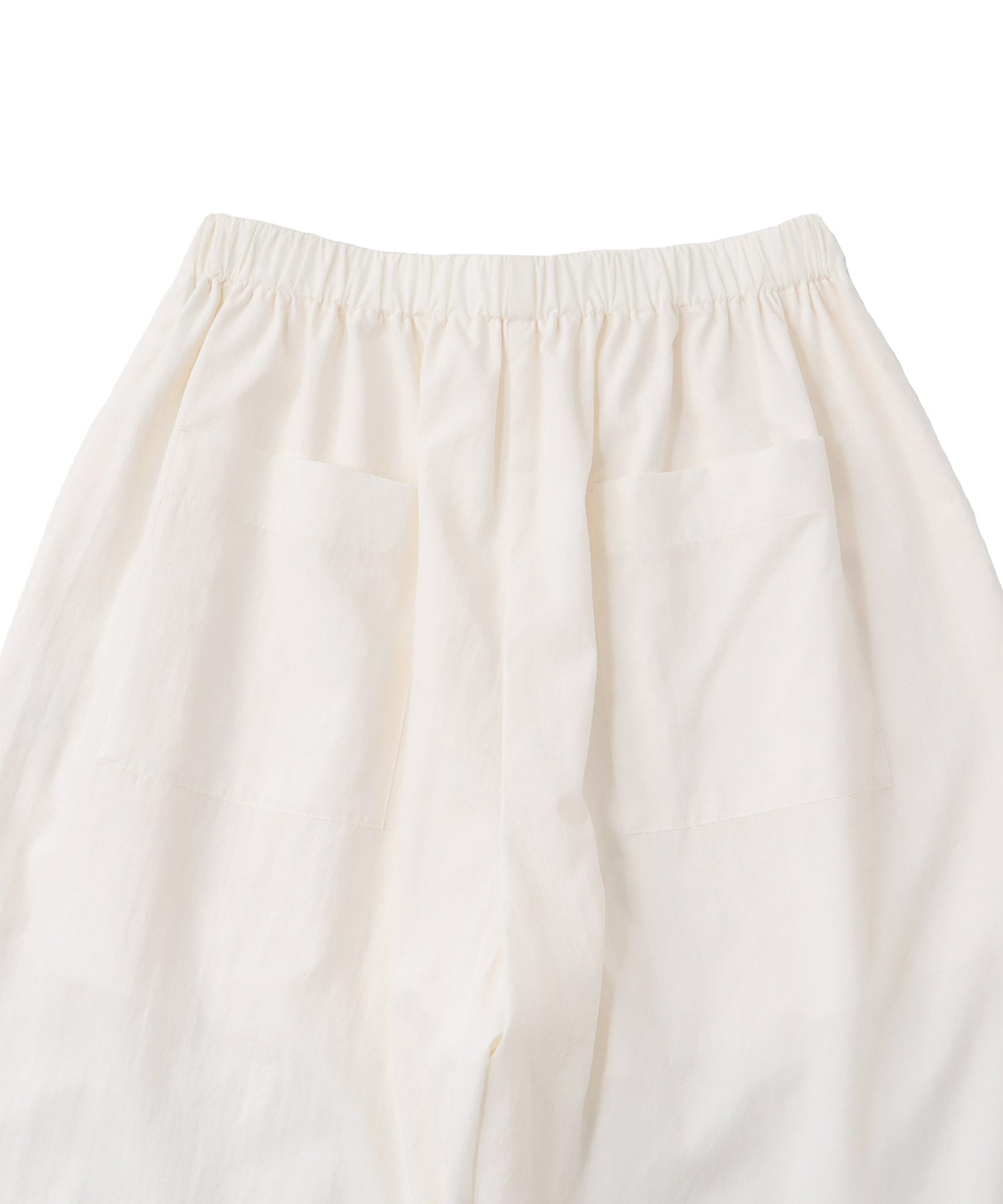 silky poplin easy trouser