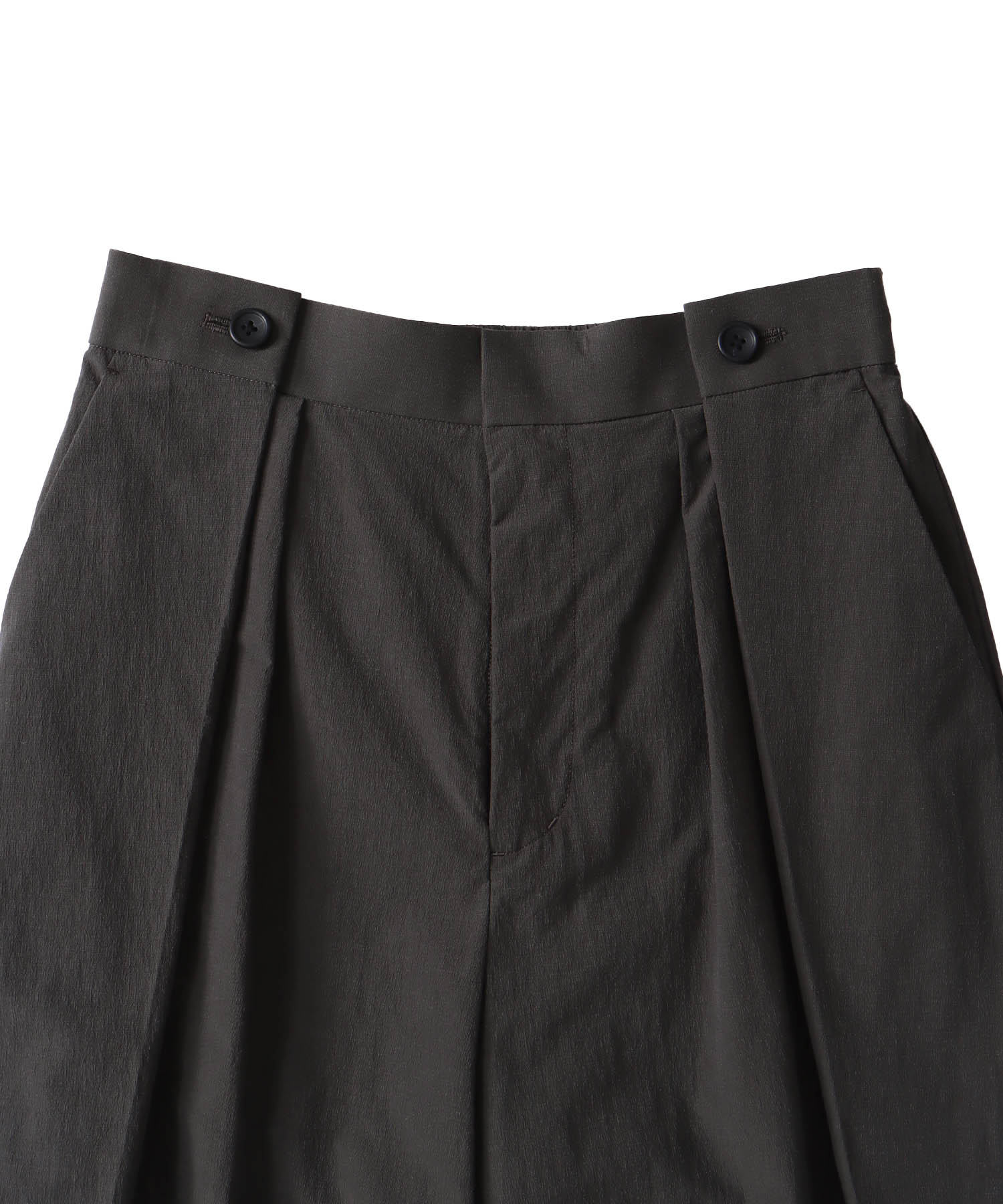 double tuck washer wide pants