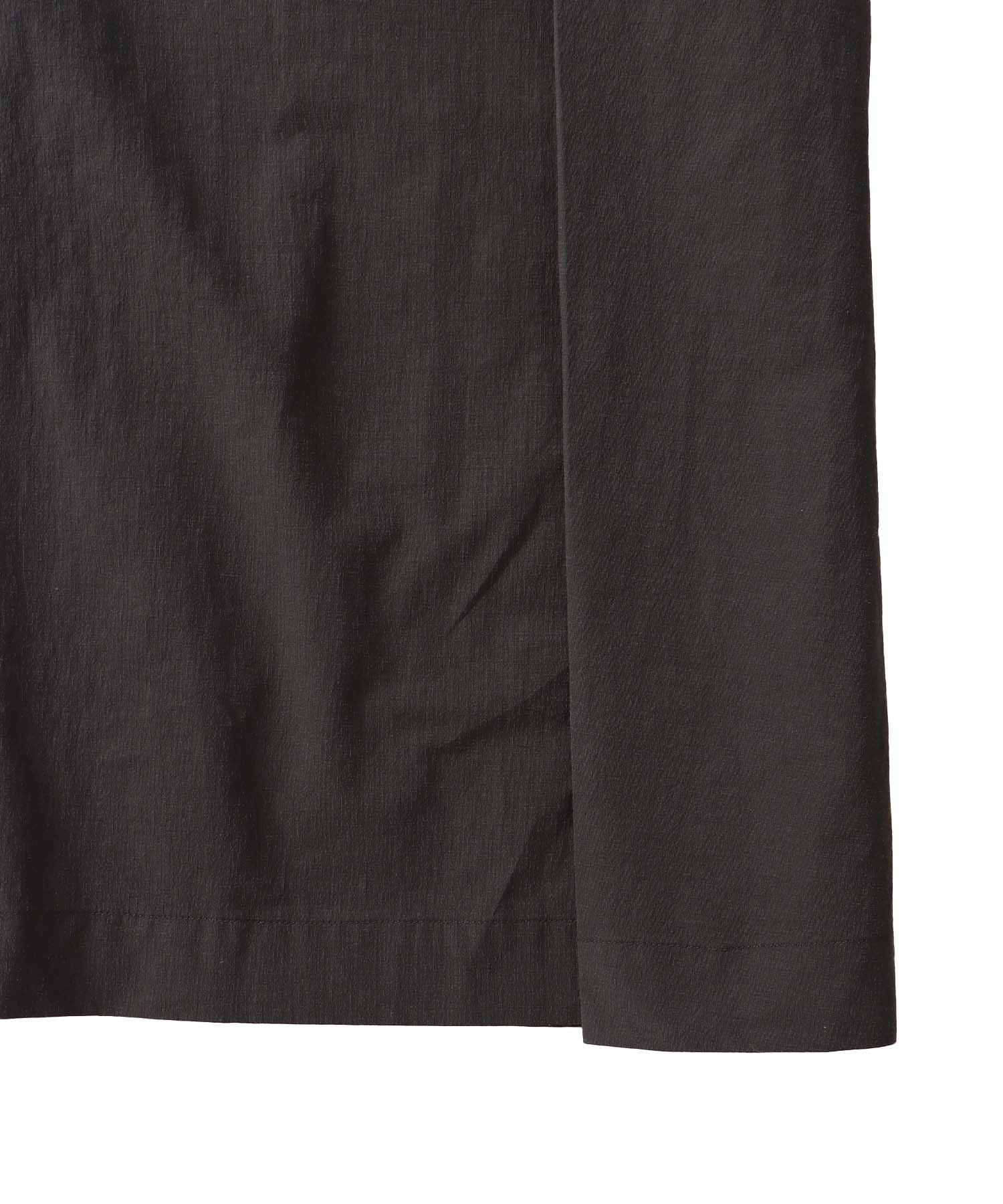 double tuck washer wide pants