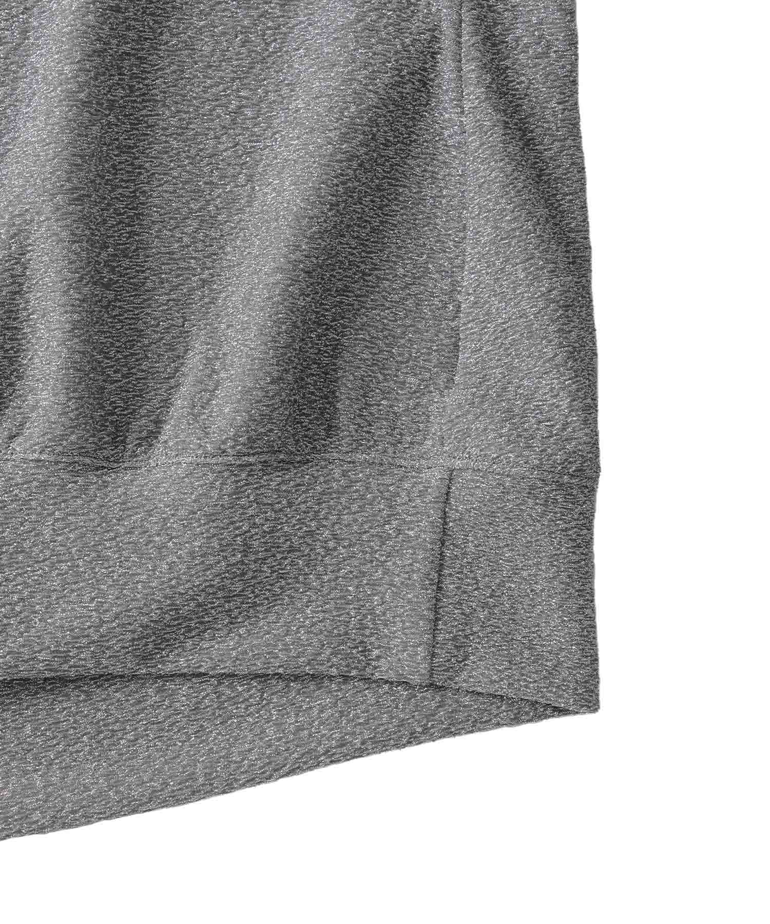 shine knit jacquard loose tank