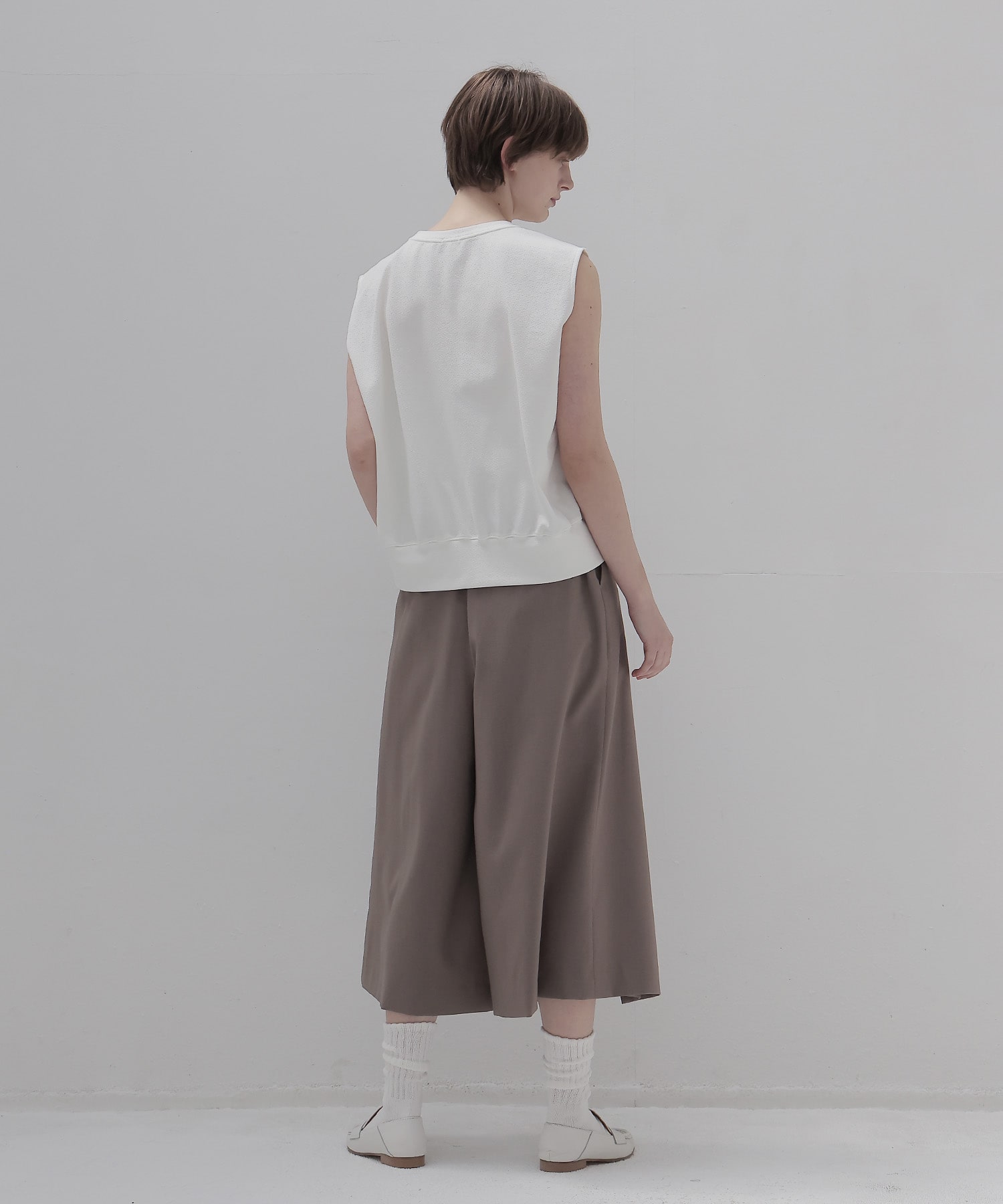 double knit loose tank