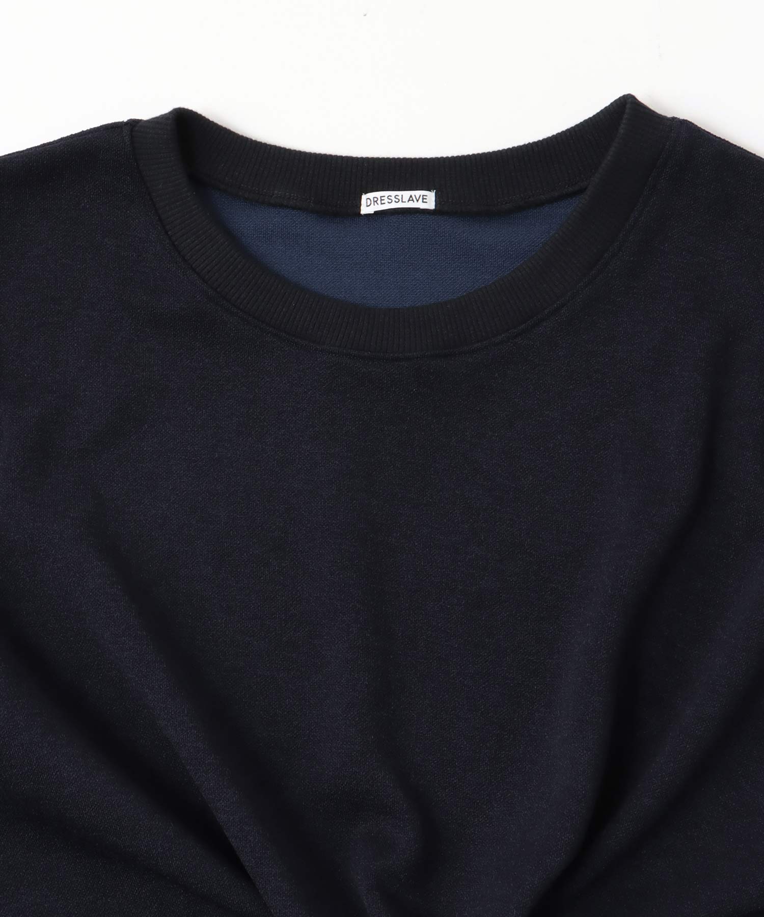 hem twist pullover