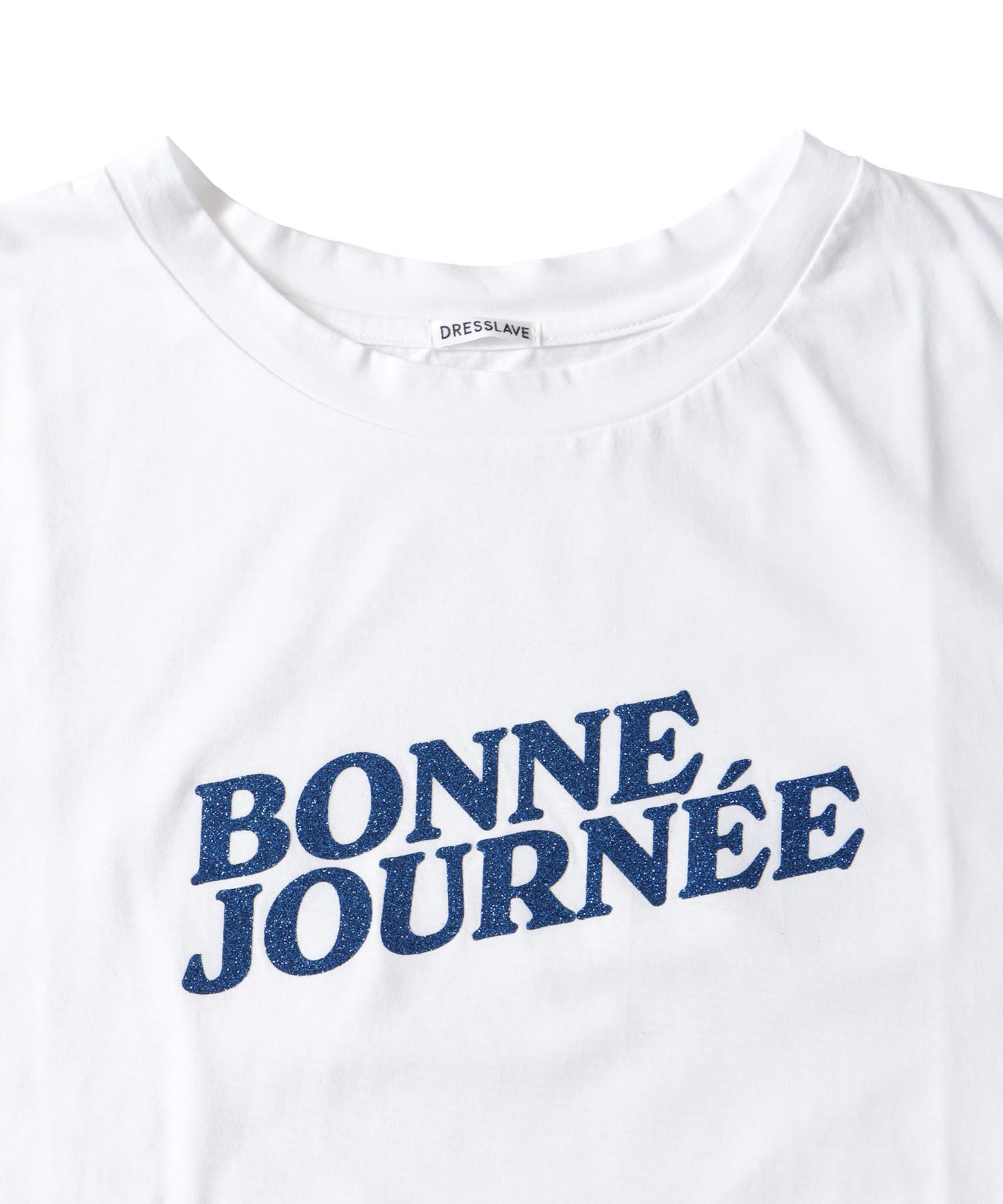 glitter Bonne journee T-shirt