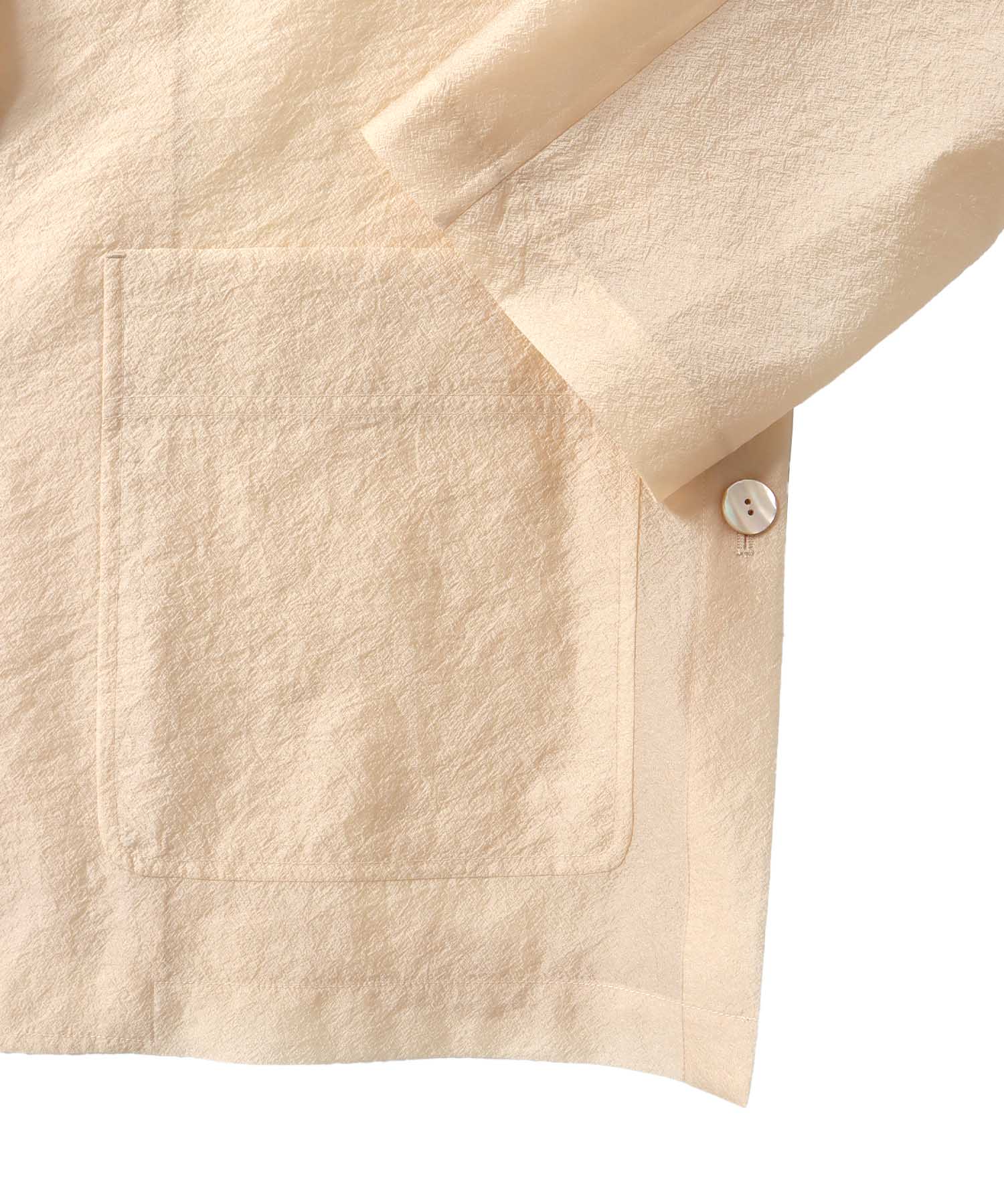 wrinkles organza big jacket