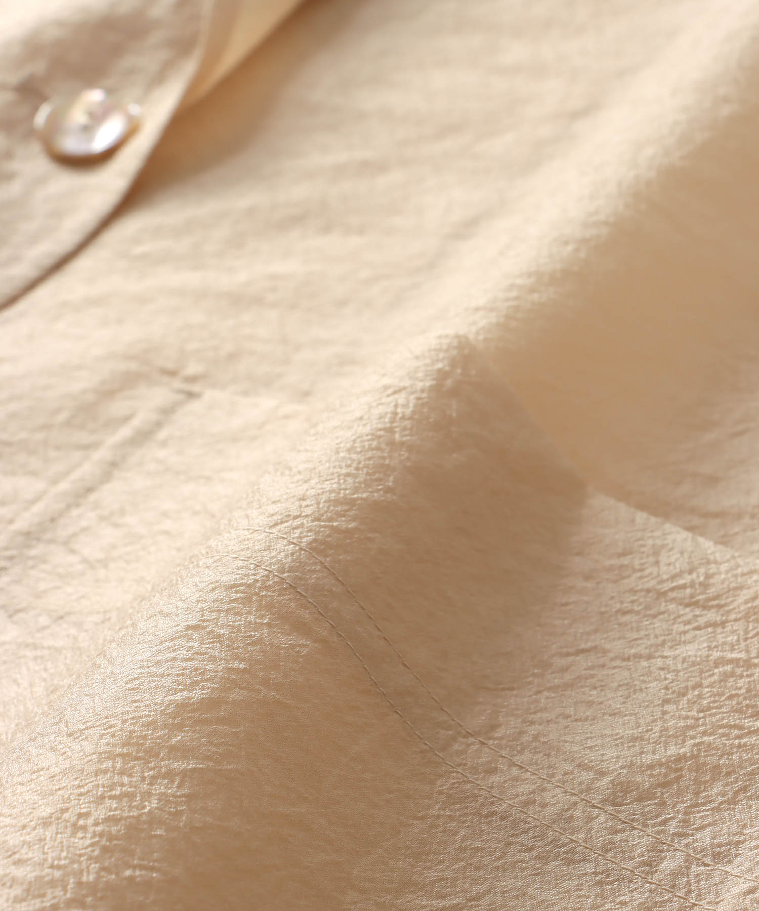 wrinkles organza big jacket