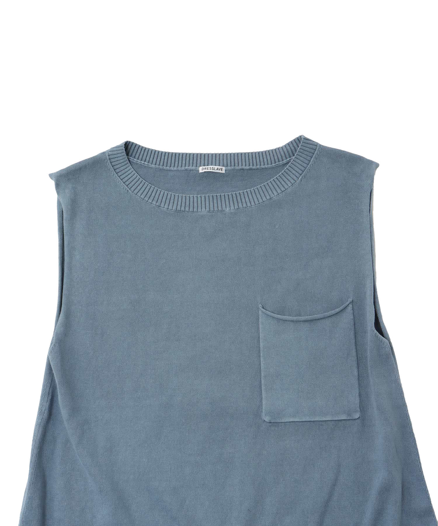 stone wash knit tank