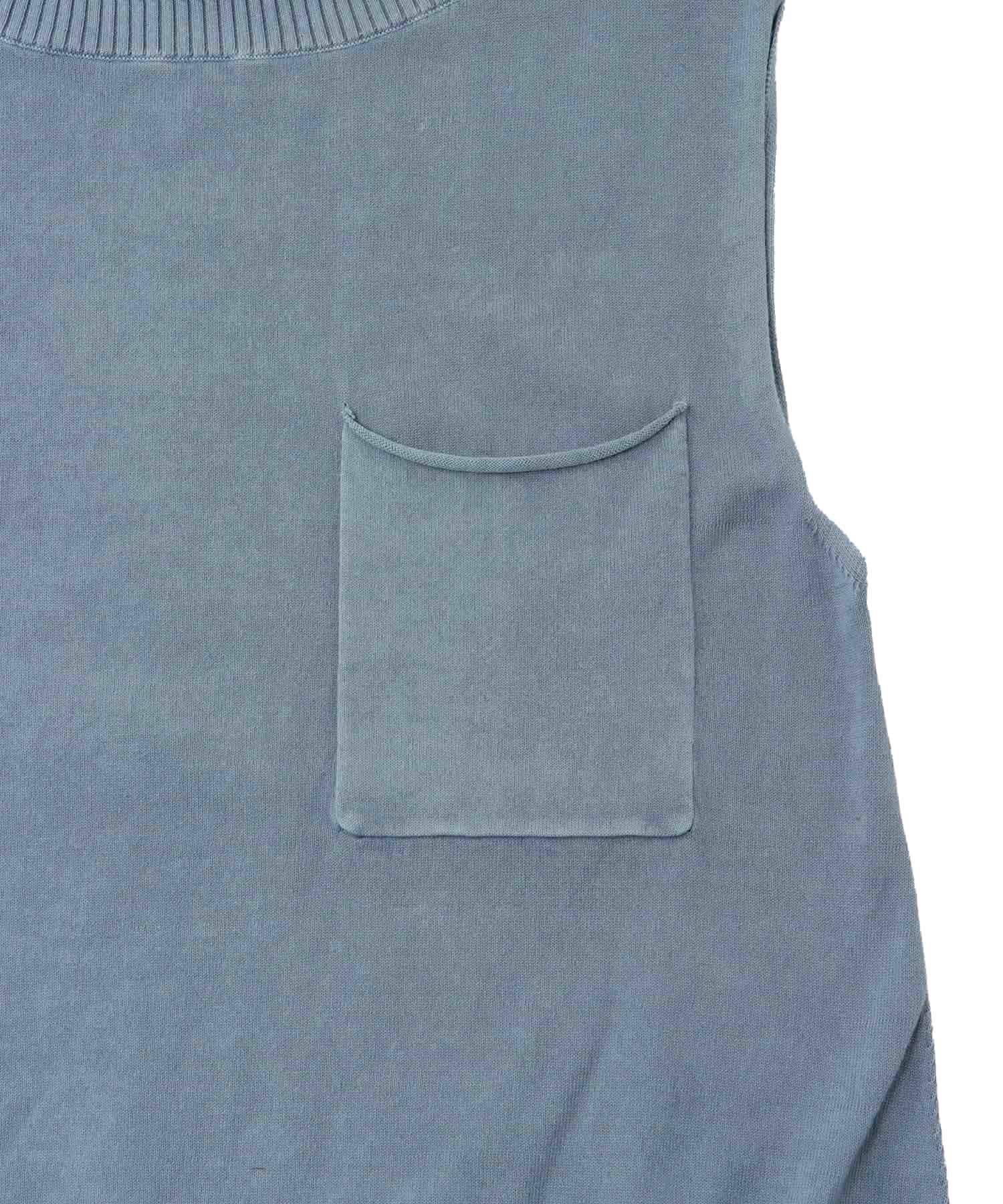 stone wash knit tank