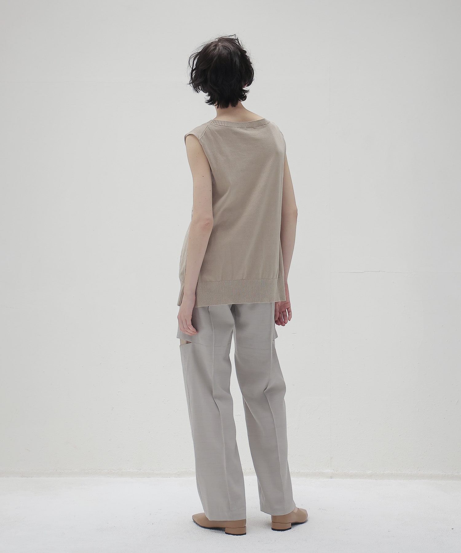 stone wash knit tank
