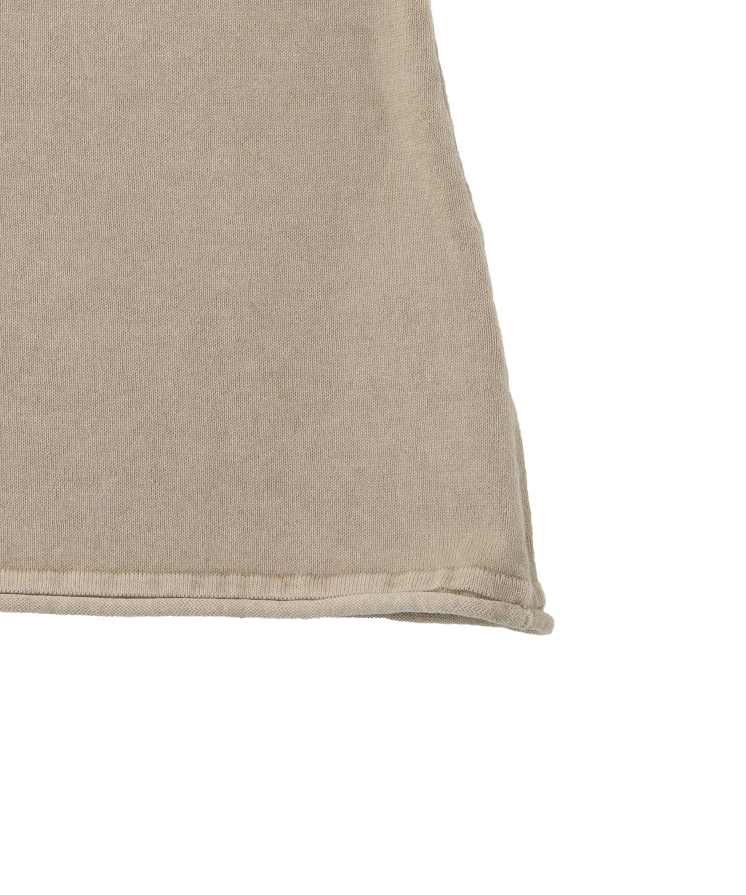 stone wash over sleeveless pull