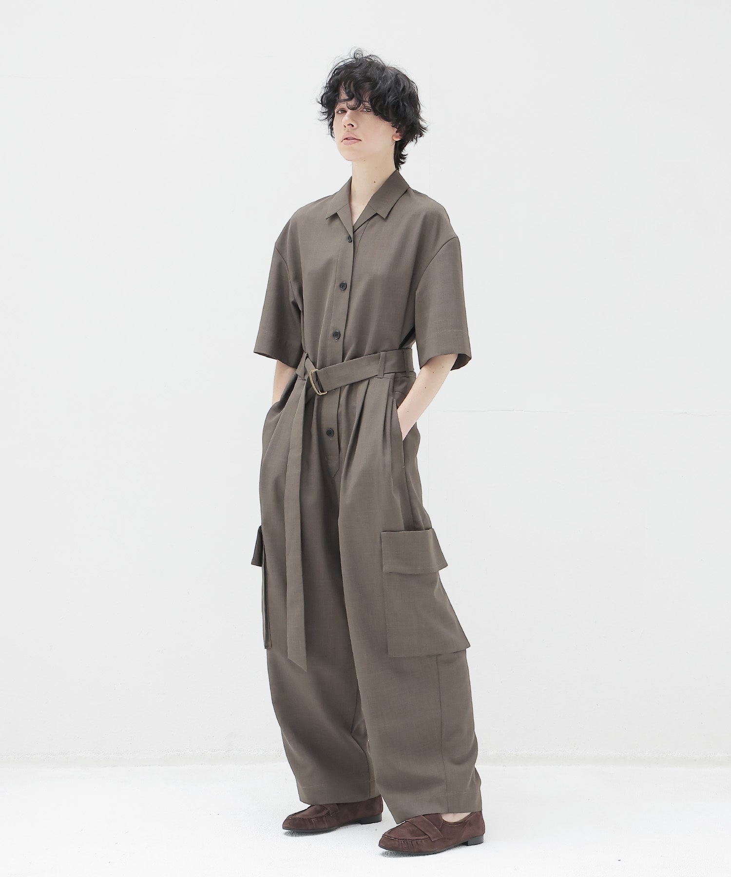 classical utility jump suit