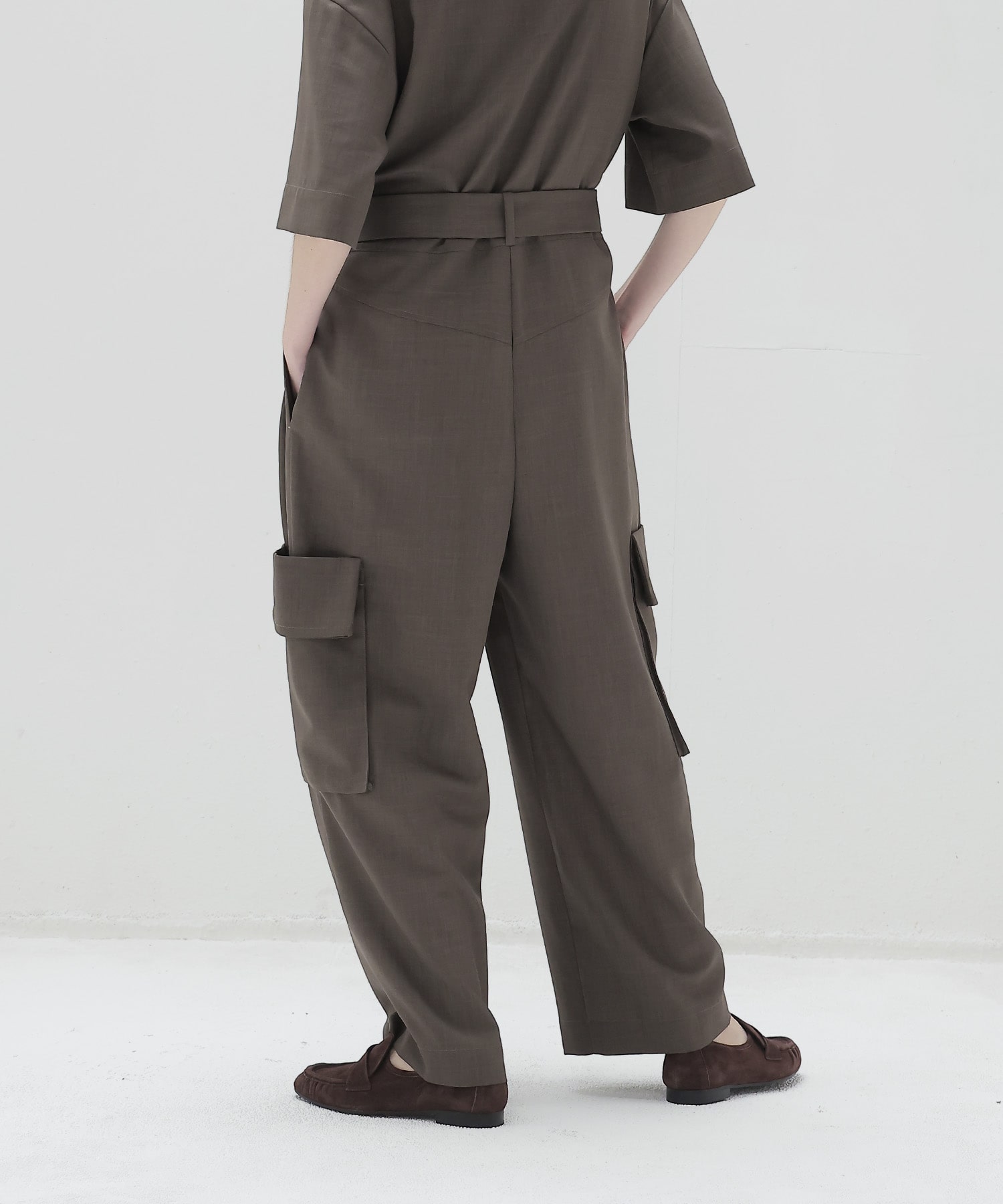 classical utility jump suit
