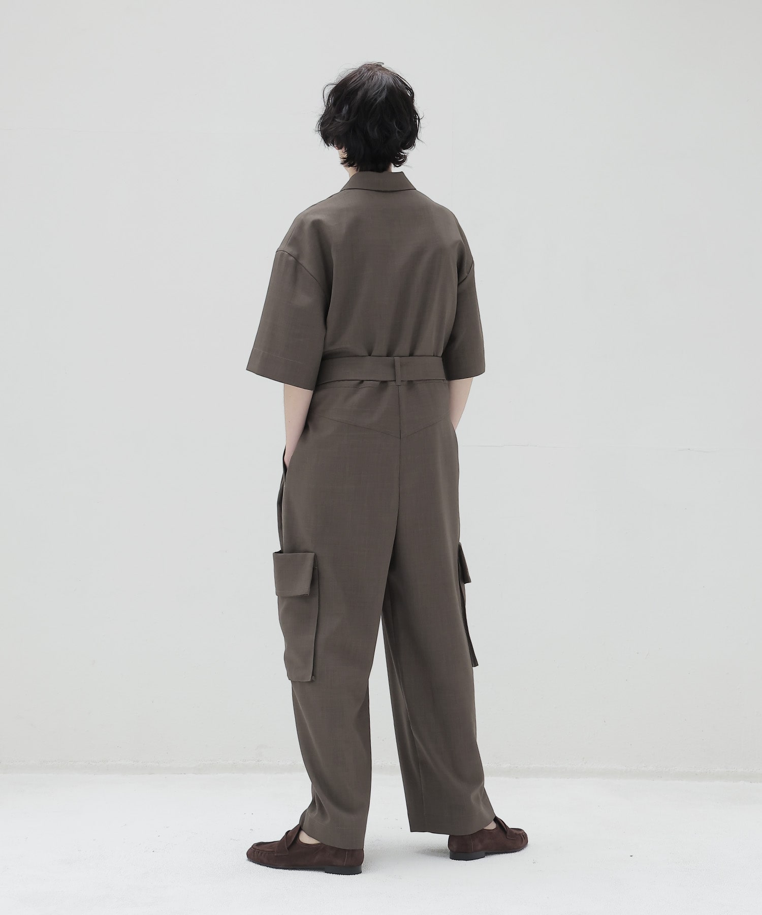 classical utility jump suit