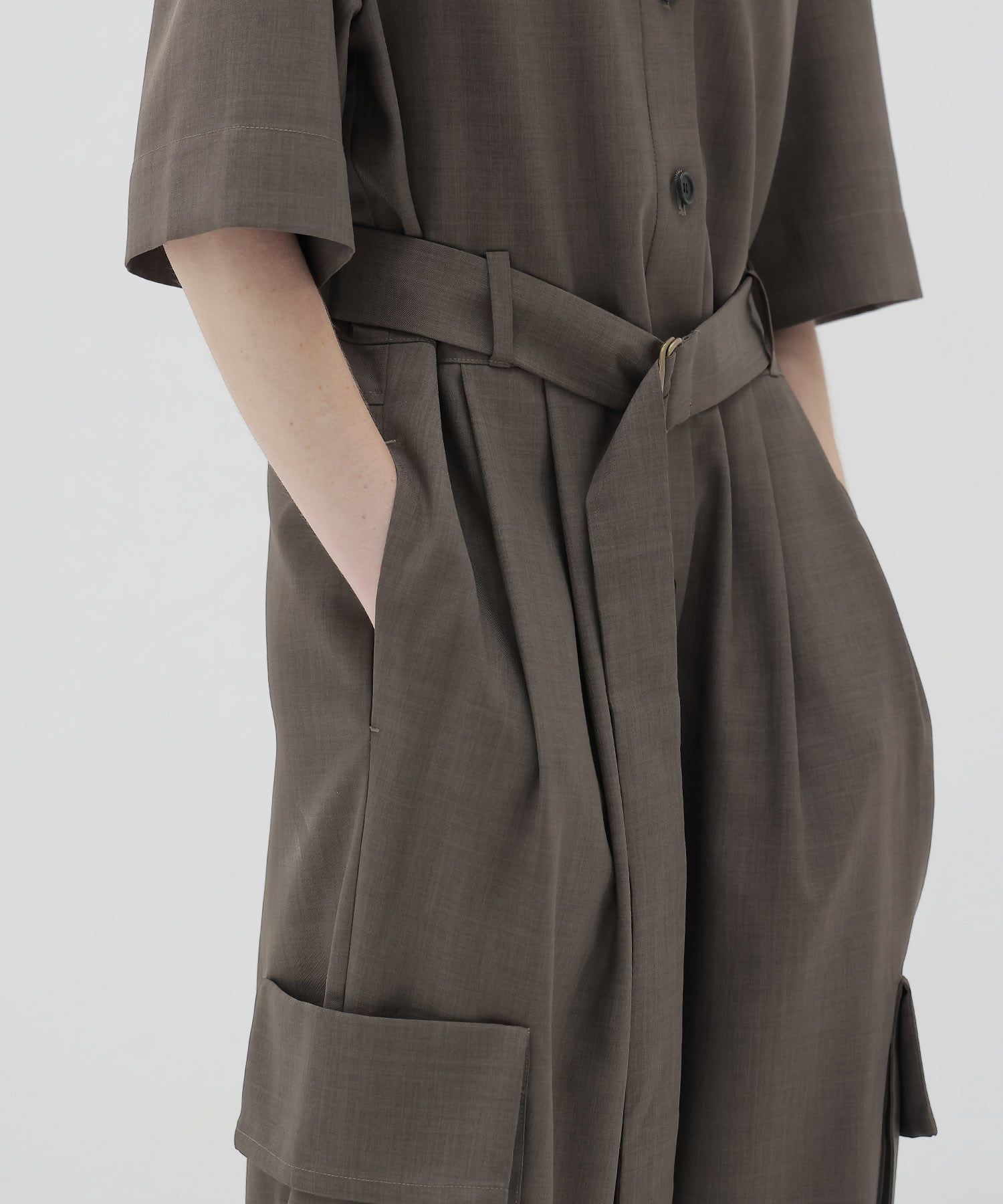 classical utility jump suit