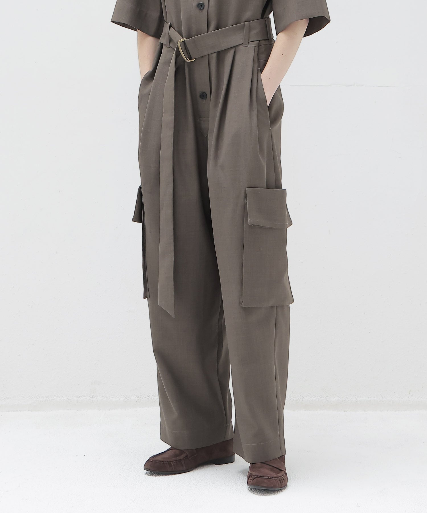 classical utility jump suit