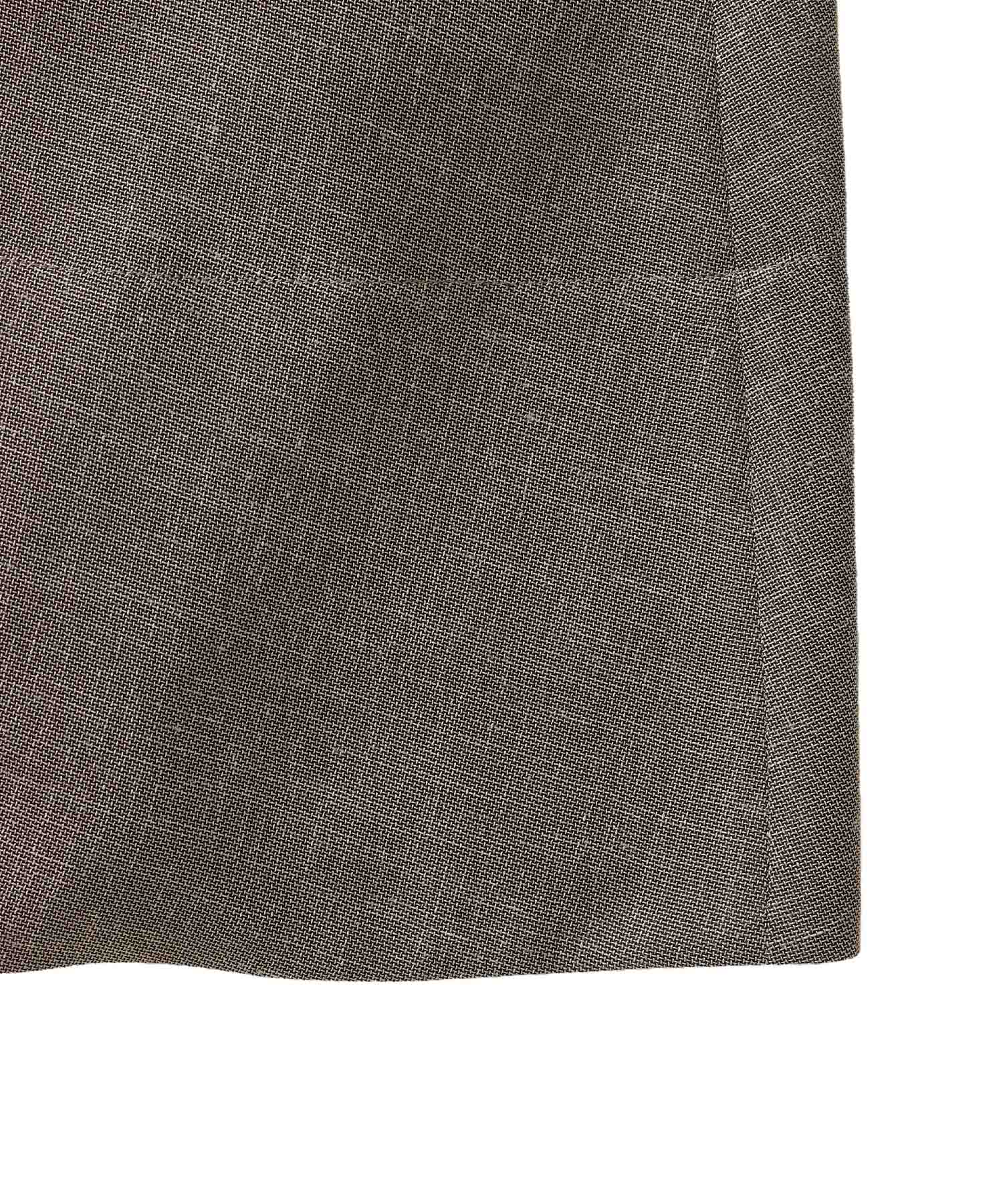 melange mesh relaxy flare dress