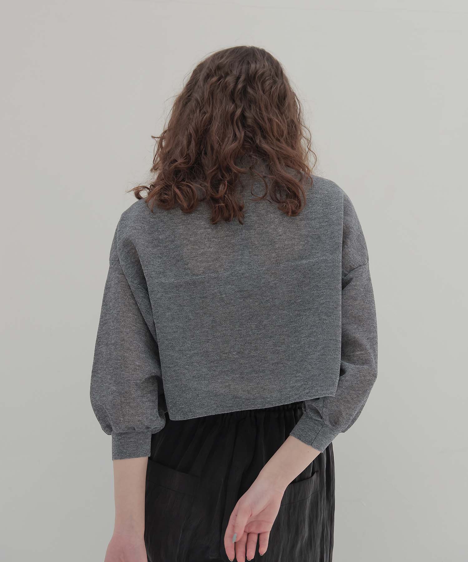 ALLONGE sheer cardigan