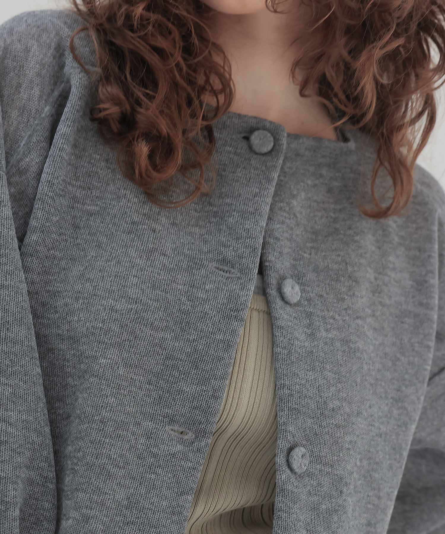 ALLONGE sheer cardigan