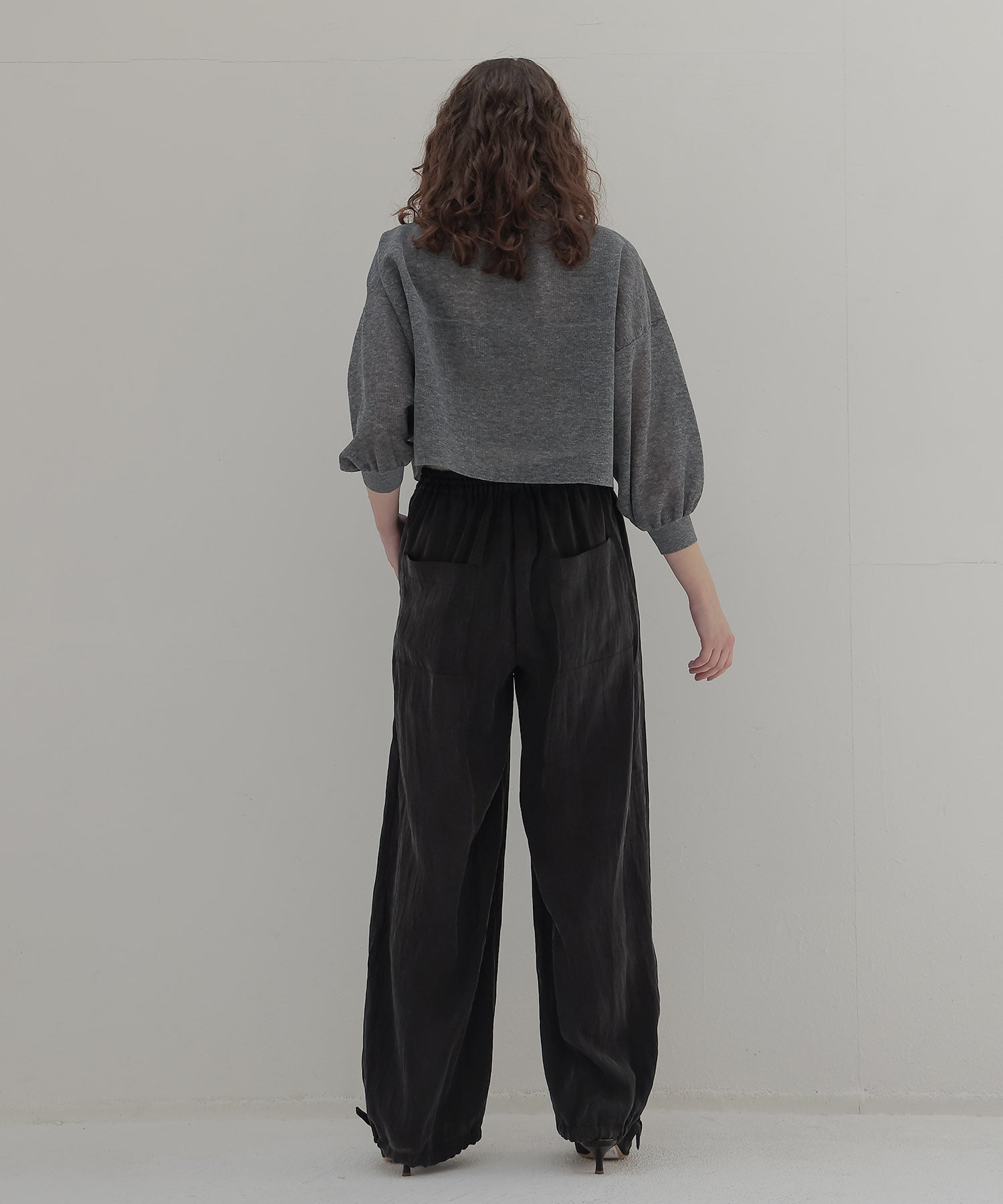 ALLONGE sheer cardigan