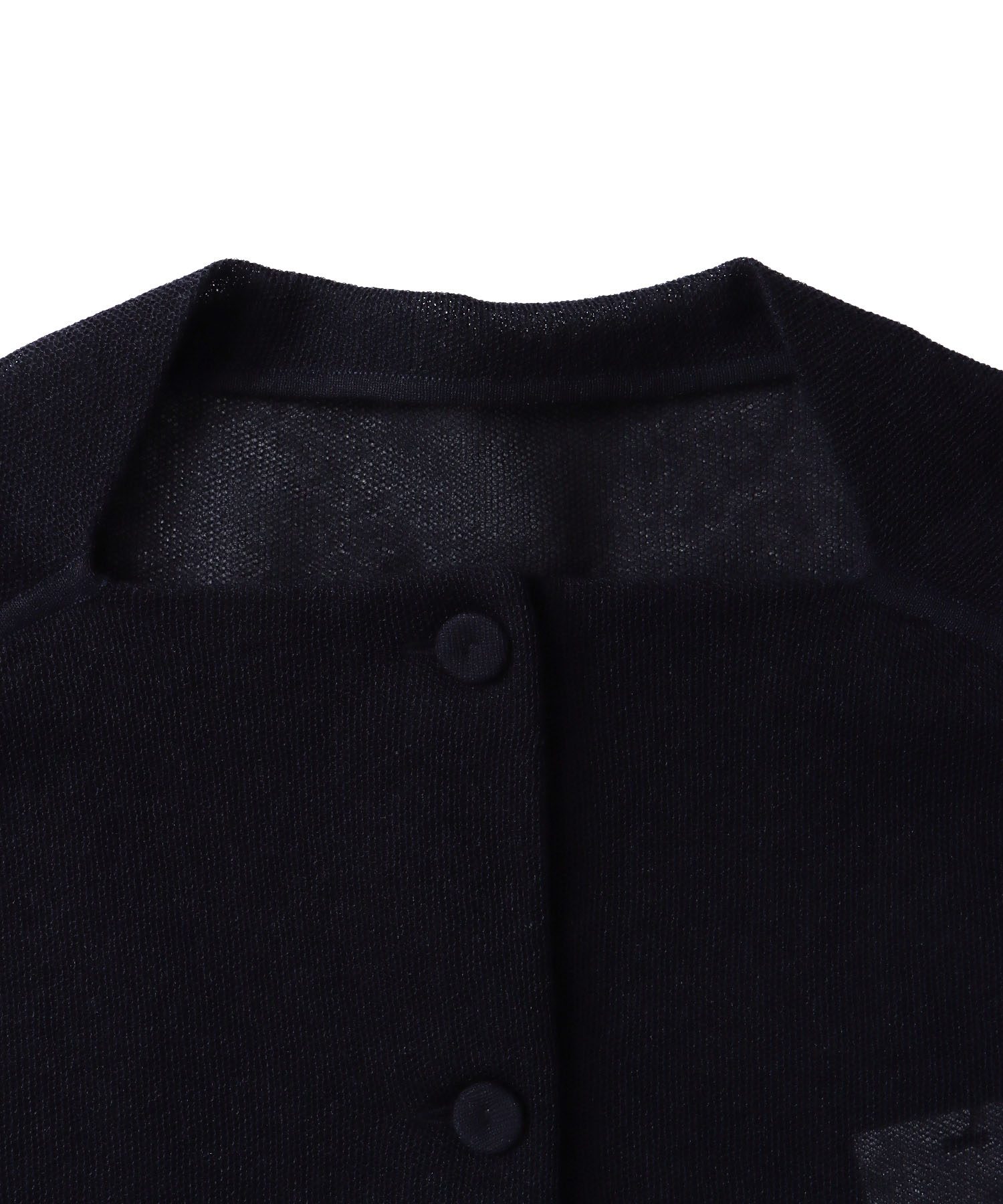 ALLONGE sheer cardigan