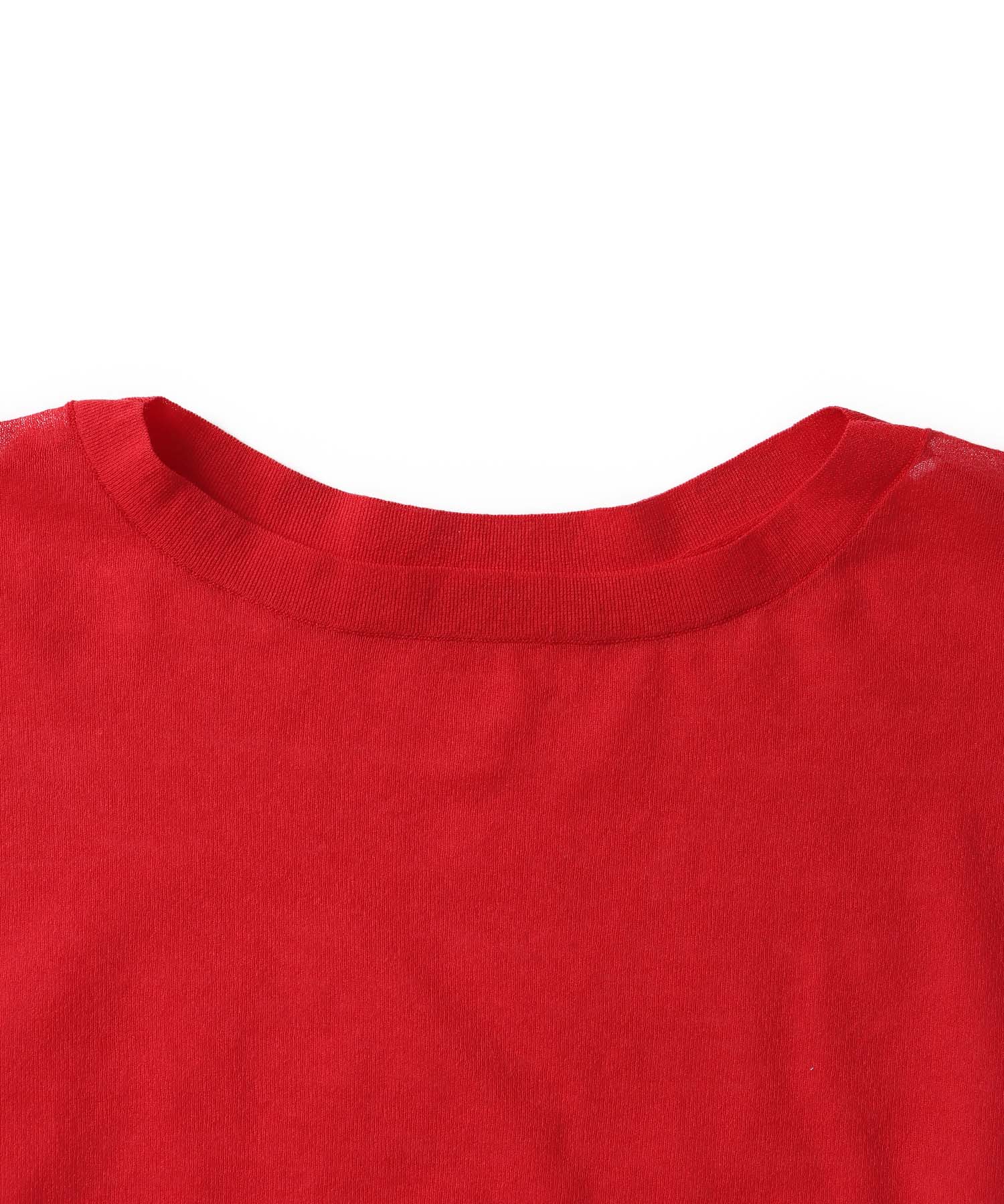 ALLONGE sheer string sleeve pull