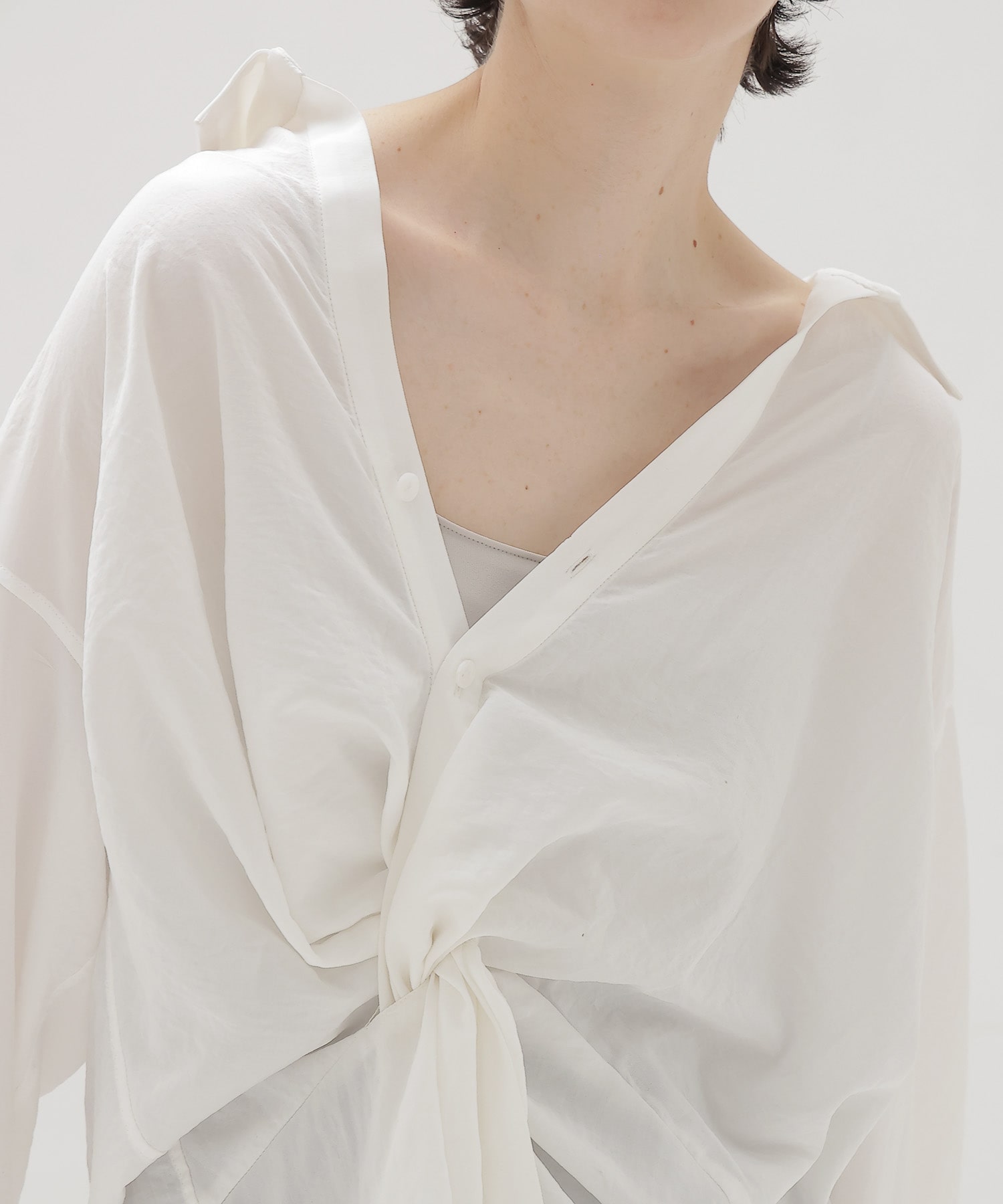 twist asymmetry shirts