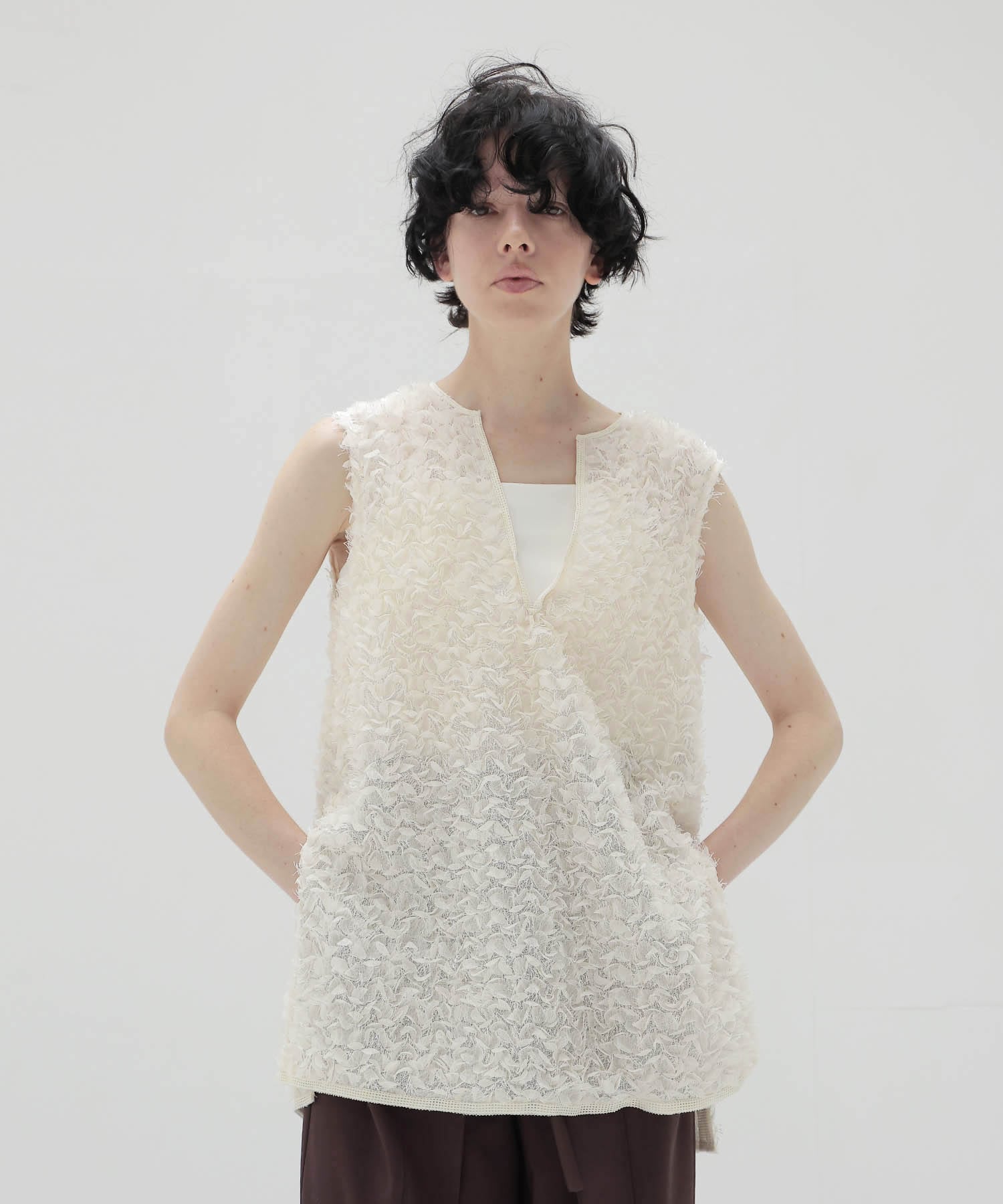 wave shaggy tops