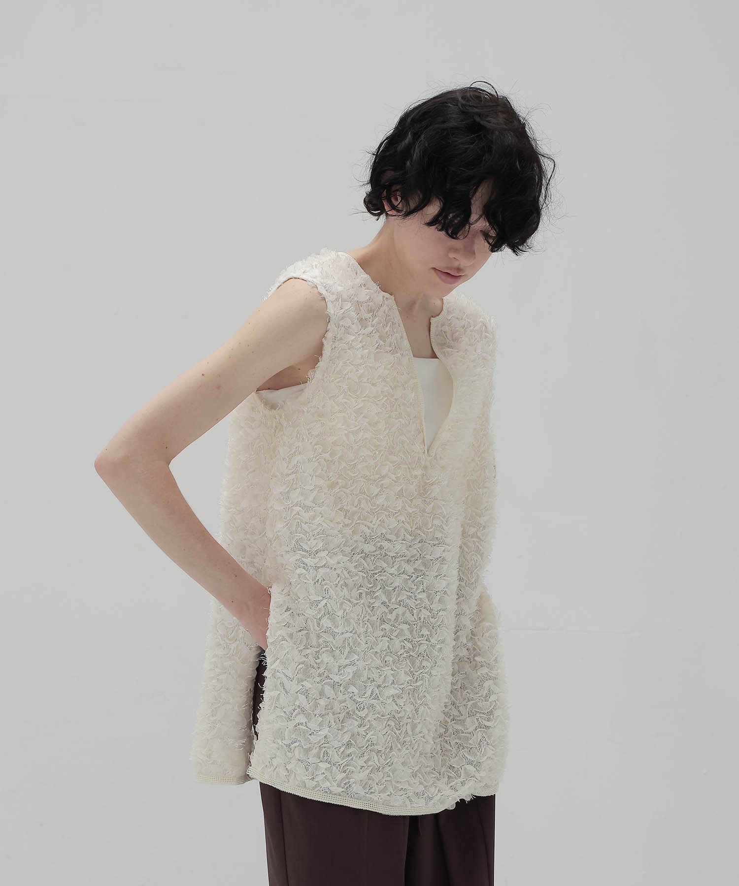 wave shaggy tops