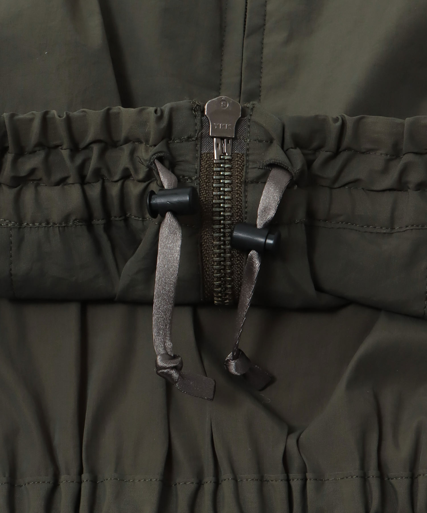 stand zip middle vest