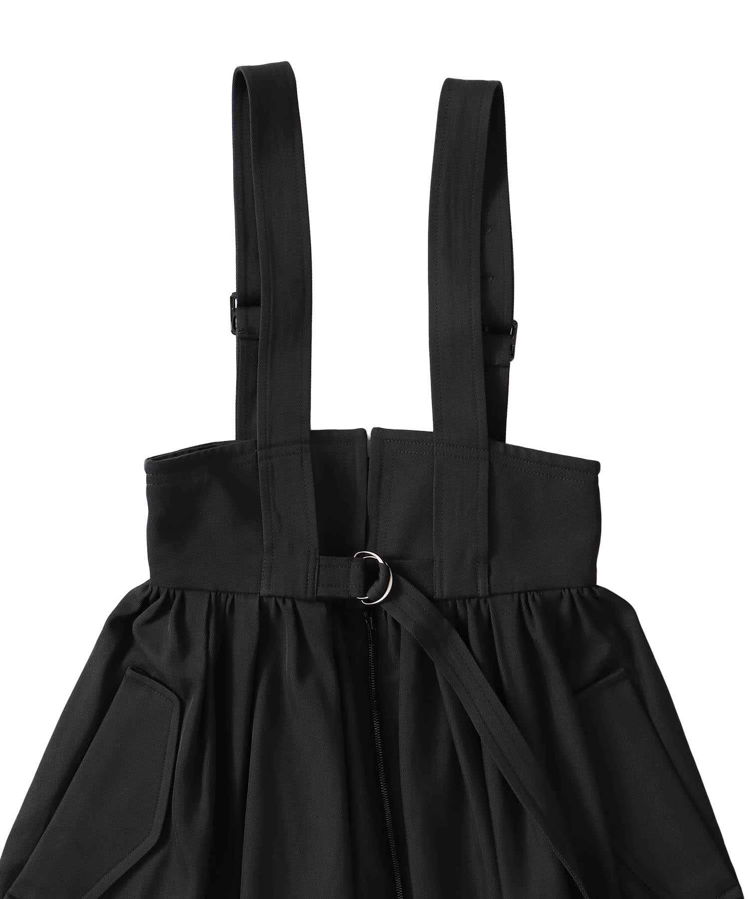 belted jumper skirt