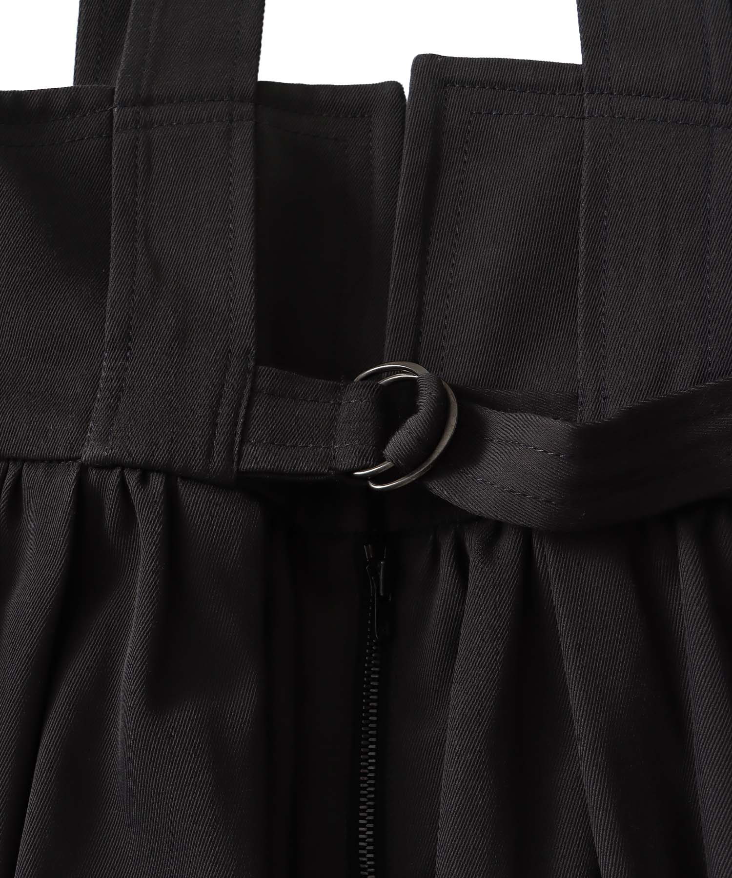 belted jumper skirt