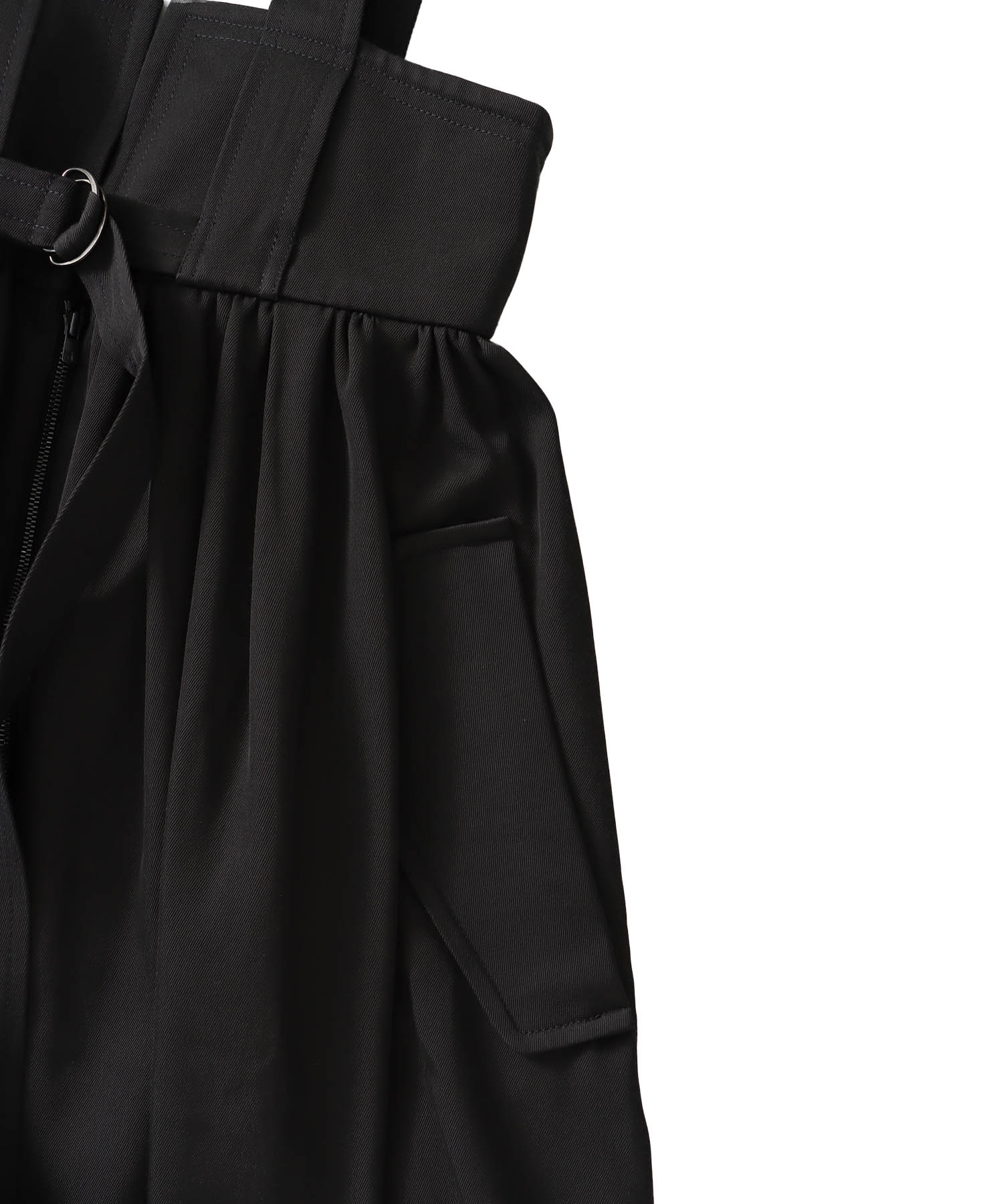 belted jumper skirt