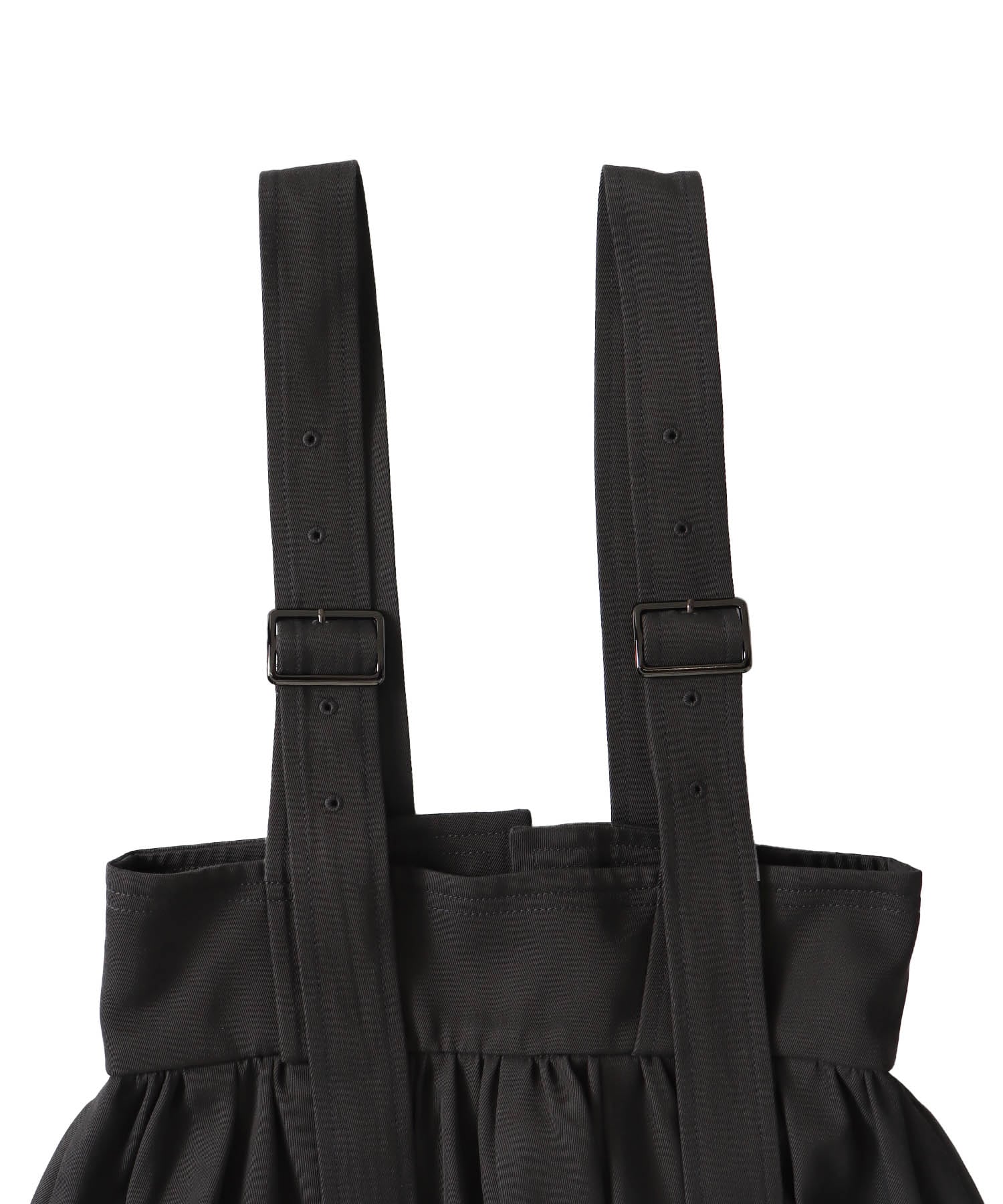 belted jumper skirt