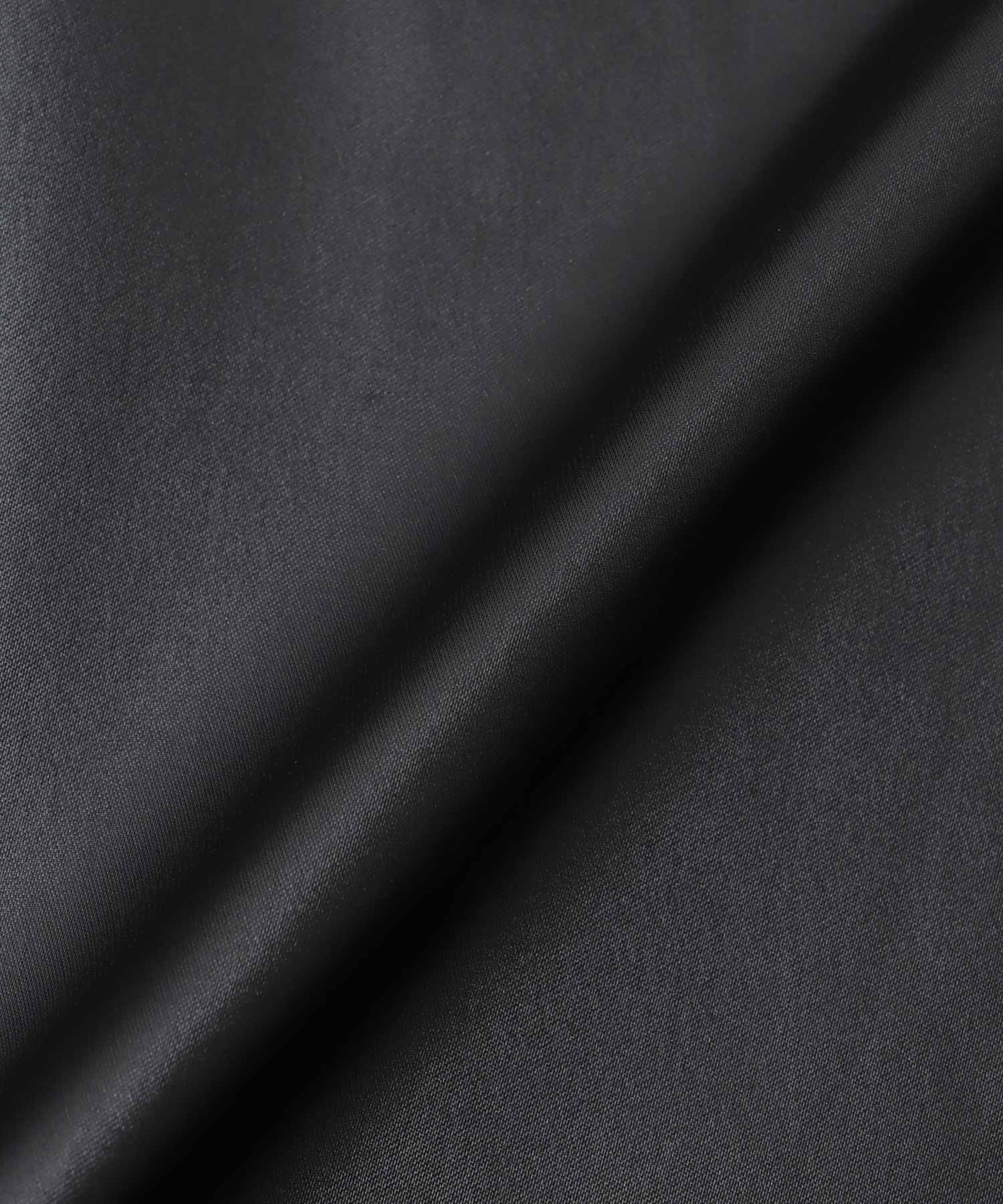 asymmetric tuck gather skirt