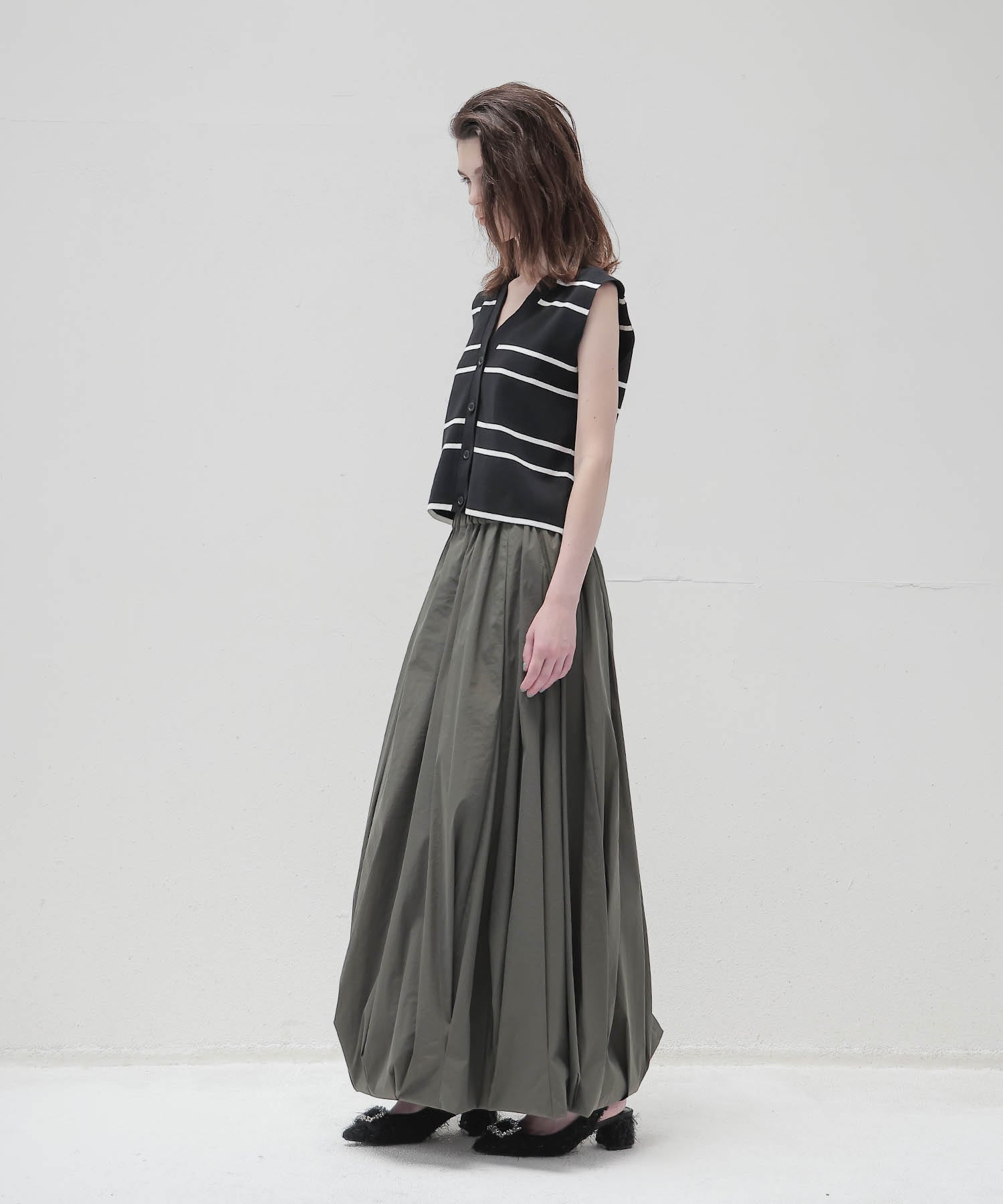 irregular bubble skirt