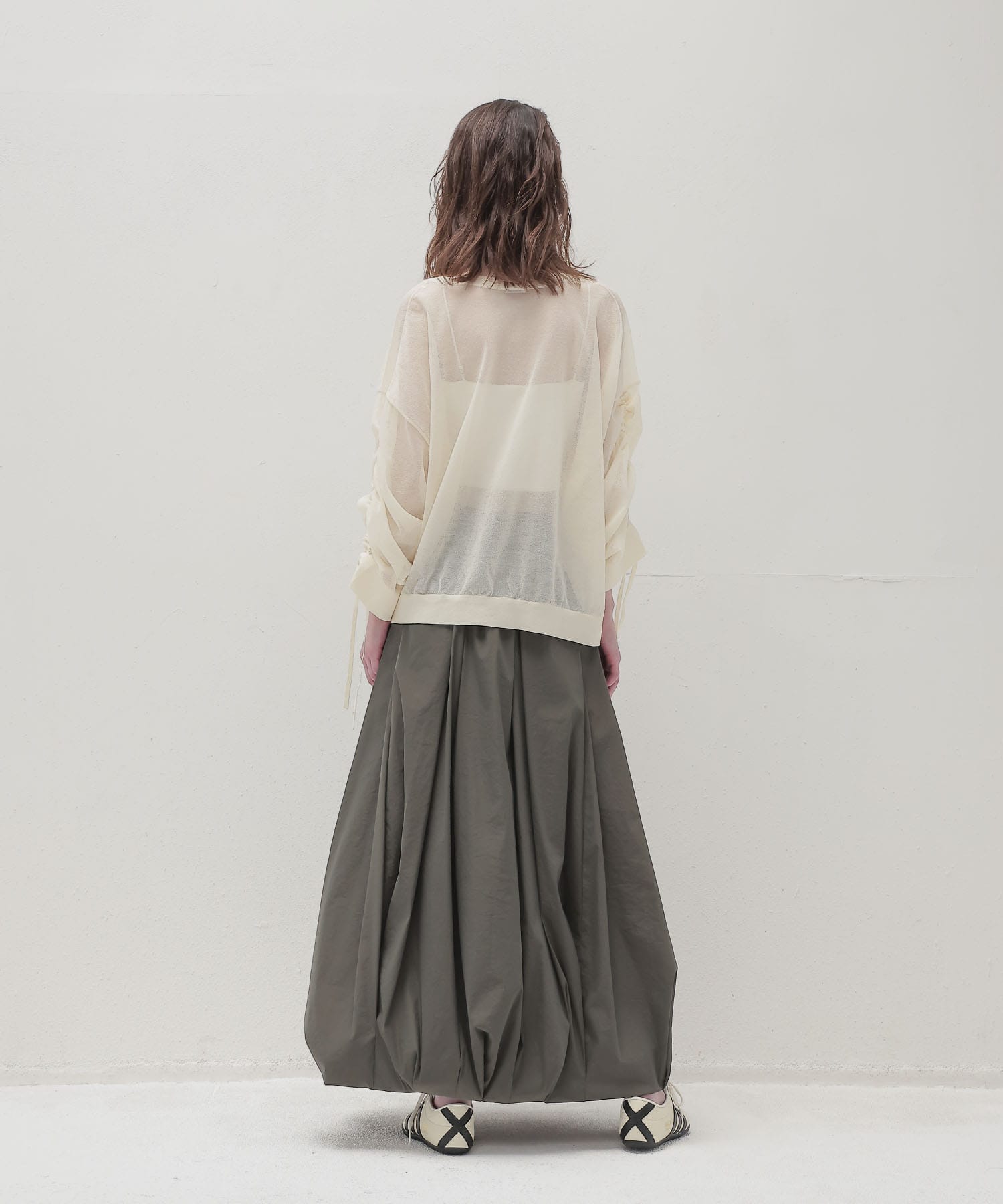 irregular bubble skirt
