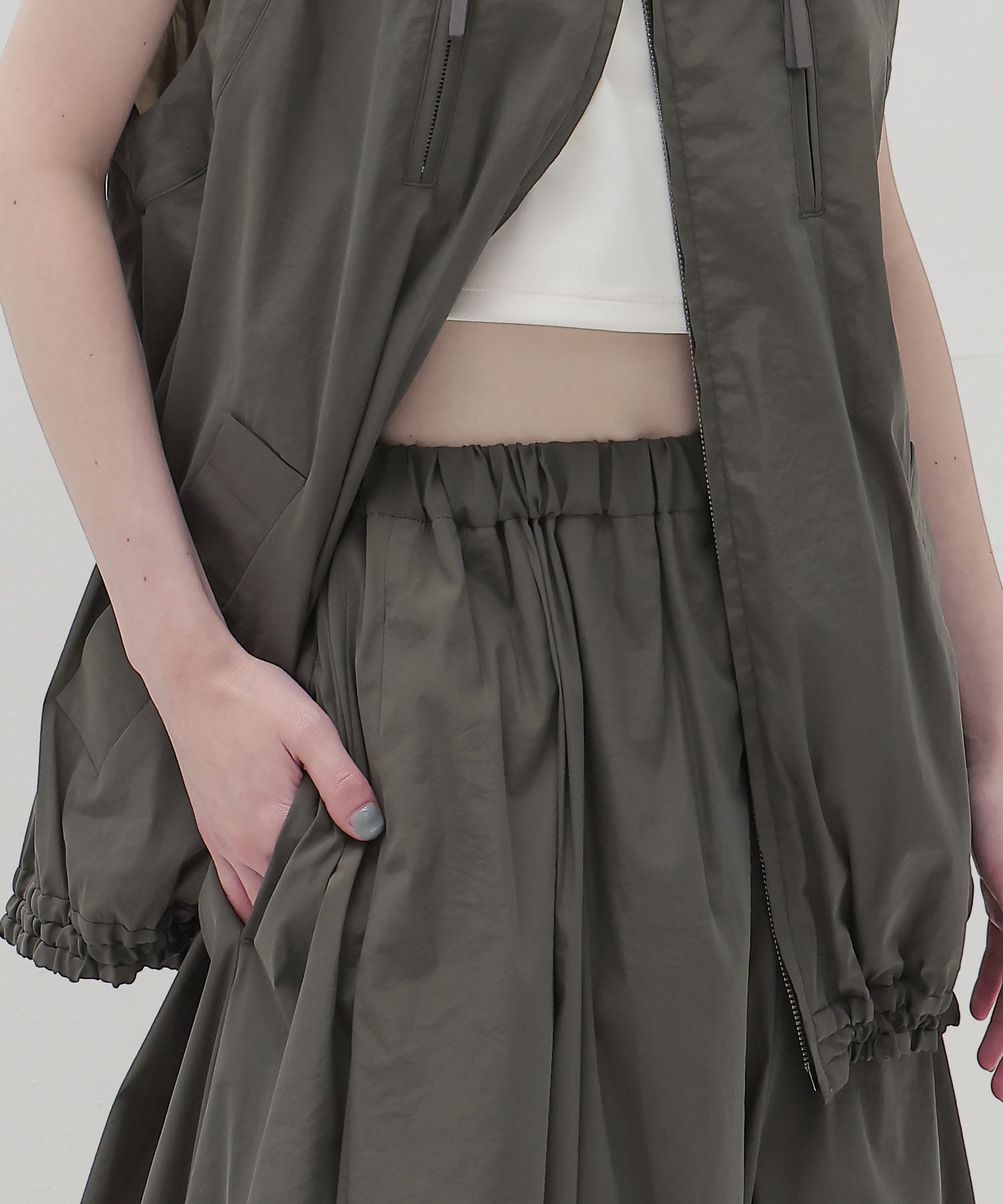 irregular bubble skirt