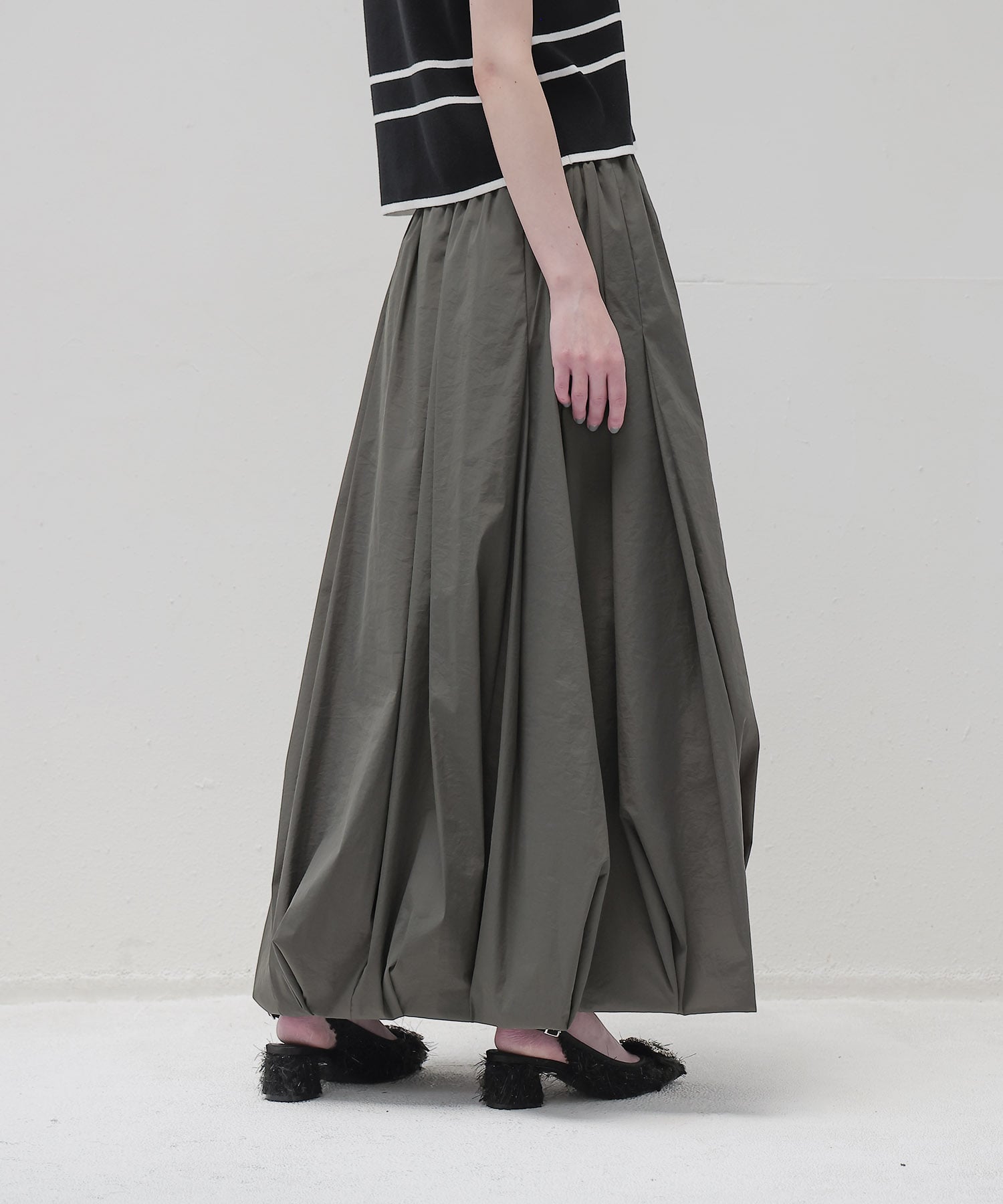 irregular bubble skirt
