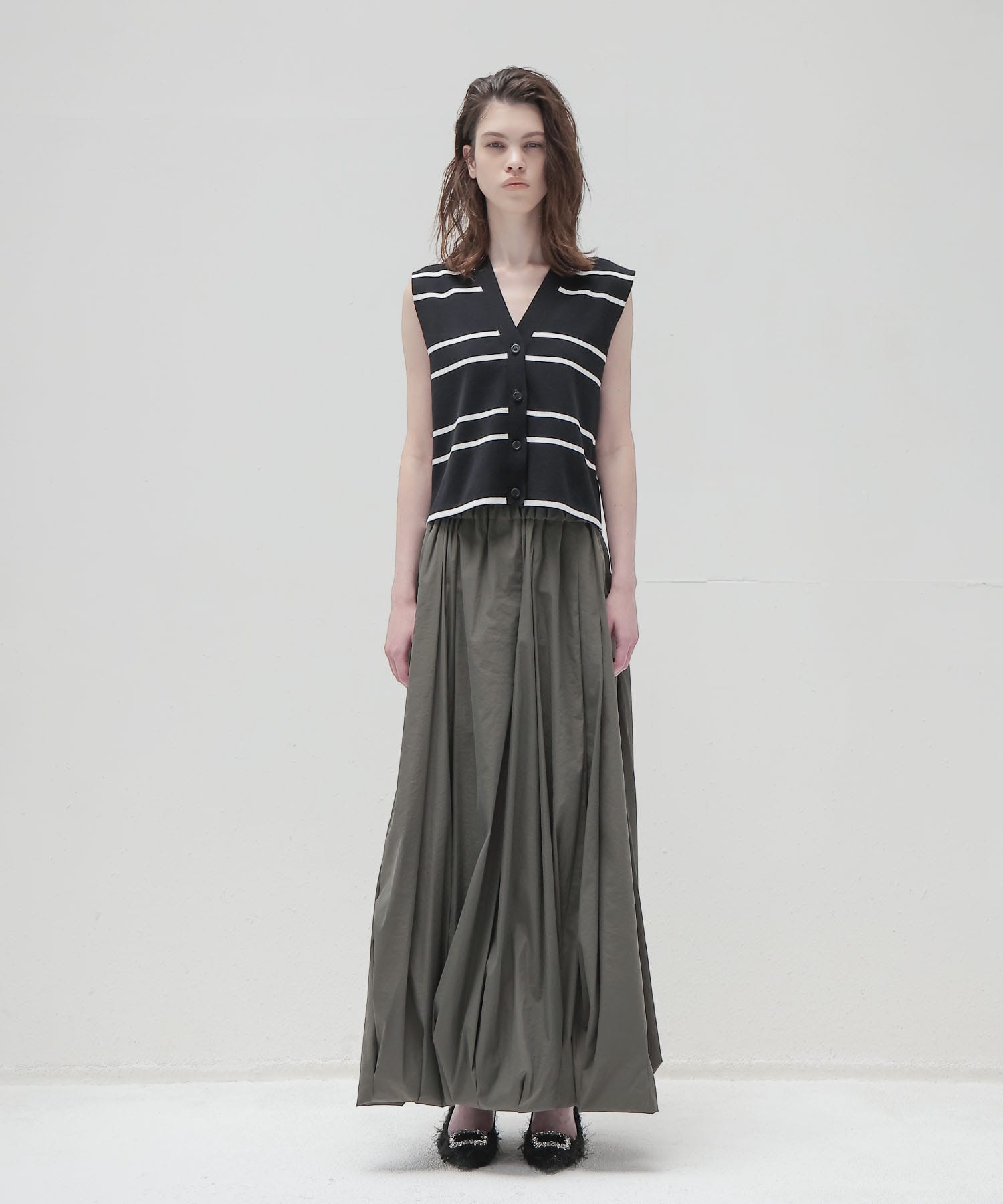 irregular bubble skirt